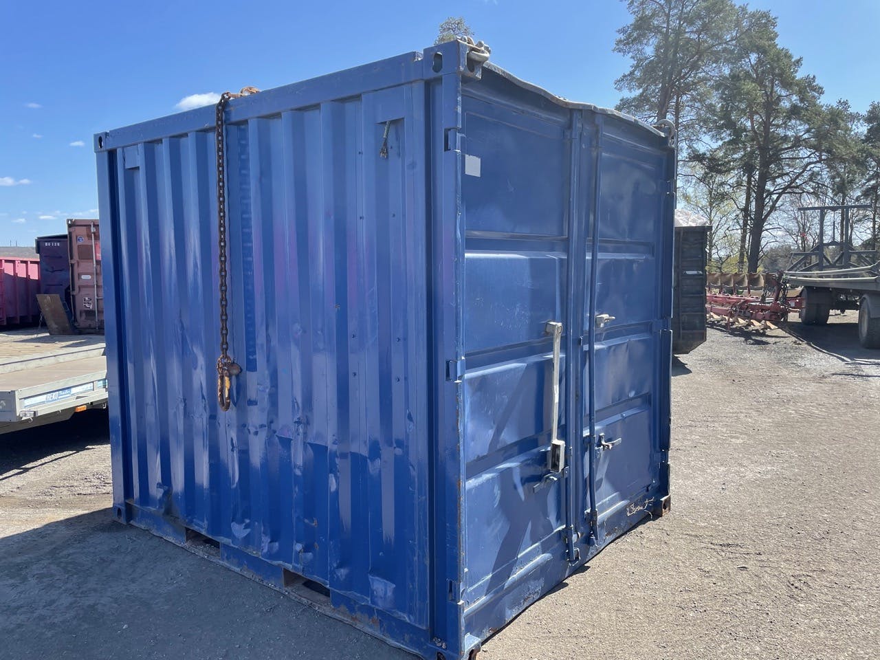 10 fots Container med Dieseltank