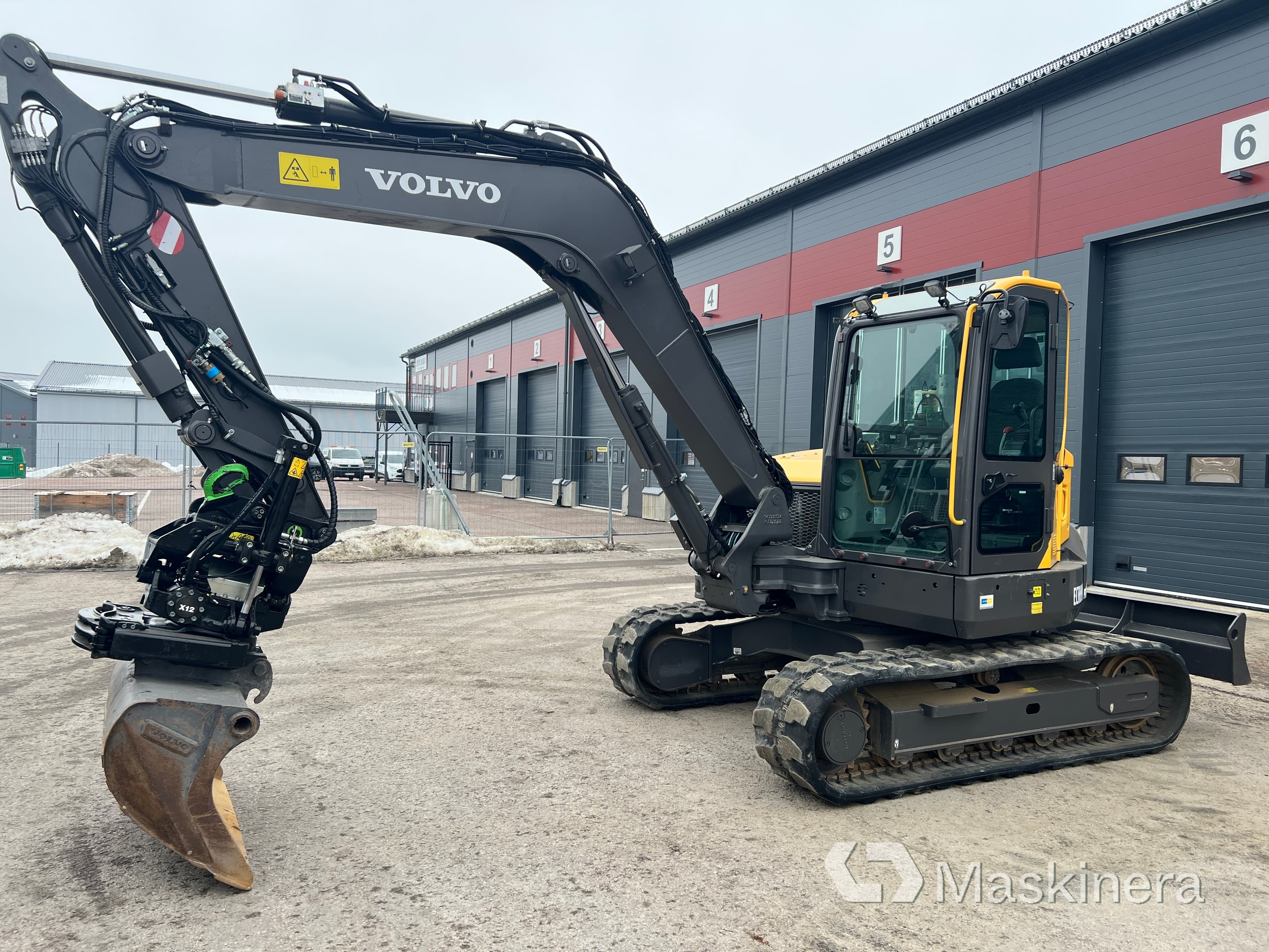 Grävmaskin Volvo ECR88D PRO