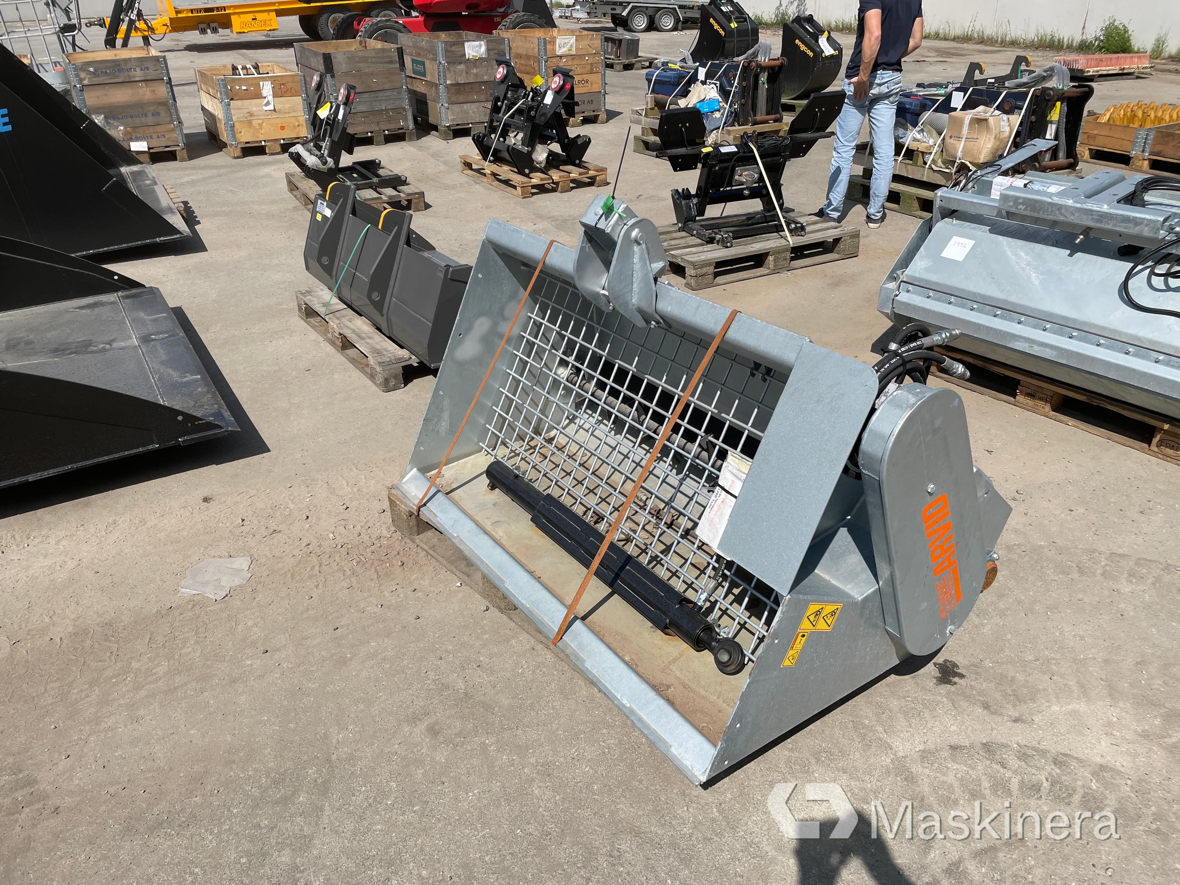 Sandspridare Starke Arvid 700 liter