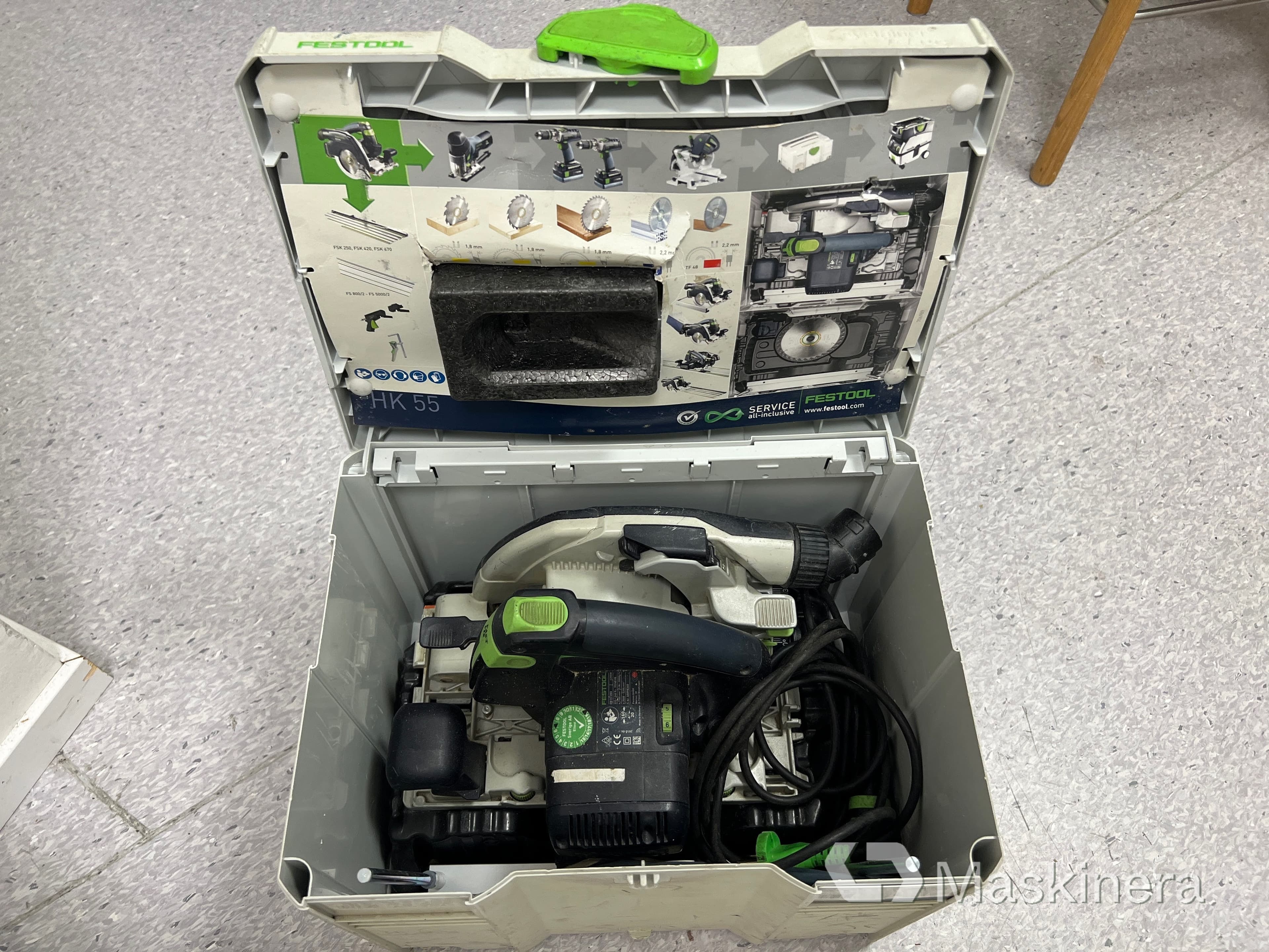 Cirkelsåg Festool HKC 55 EBQ