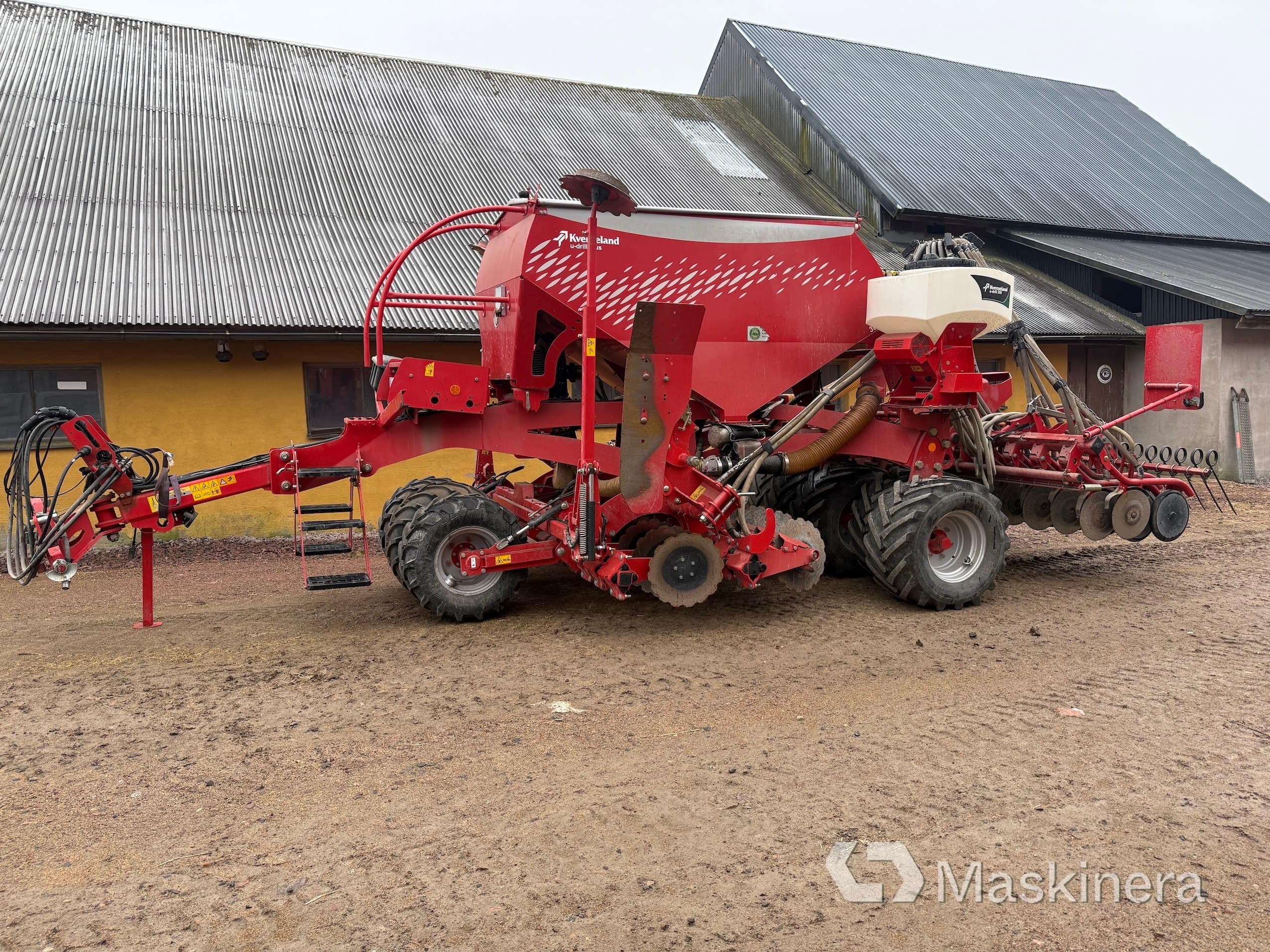 Kombisåmaskin Kverneland U-drill 3-4 m plus
