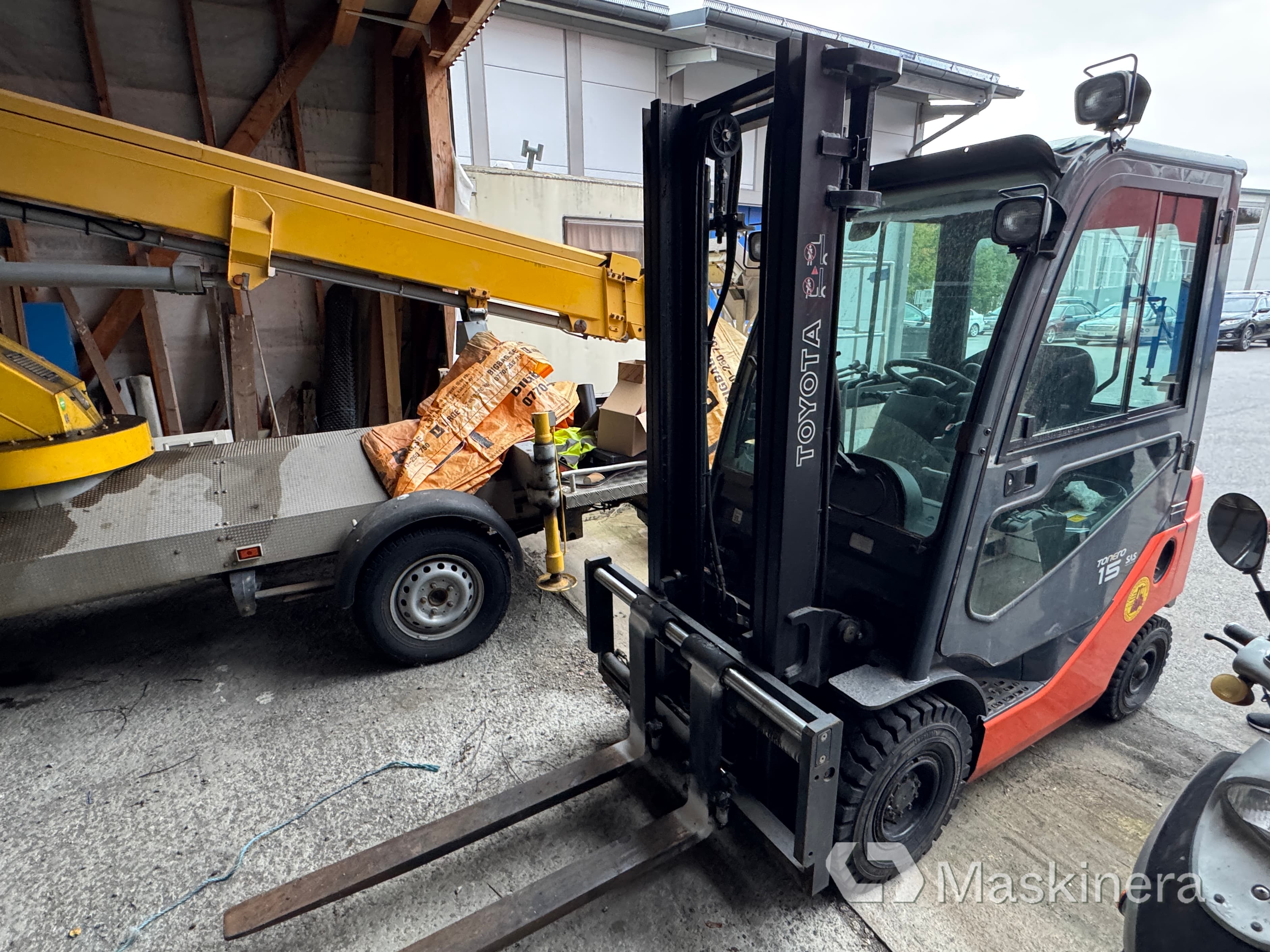 Gaffeltruck Toyota 8FDF15