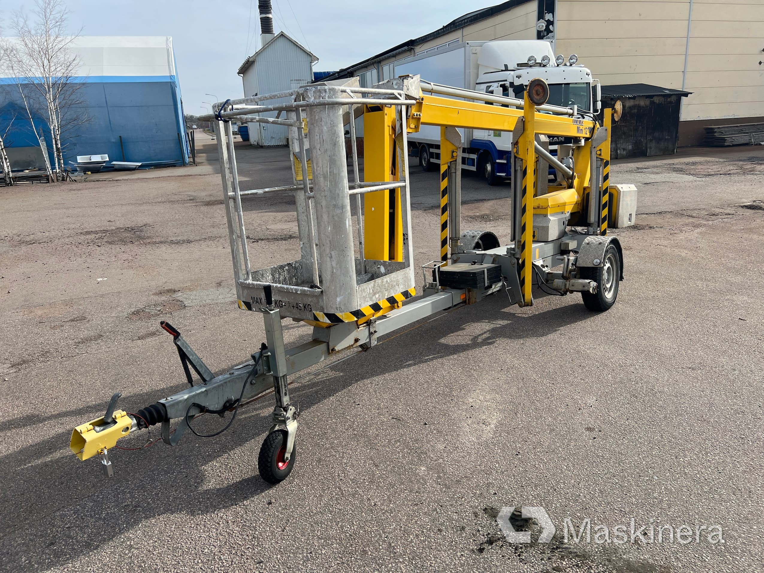 Släpvagnslift Omme Mini 12 EBZ