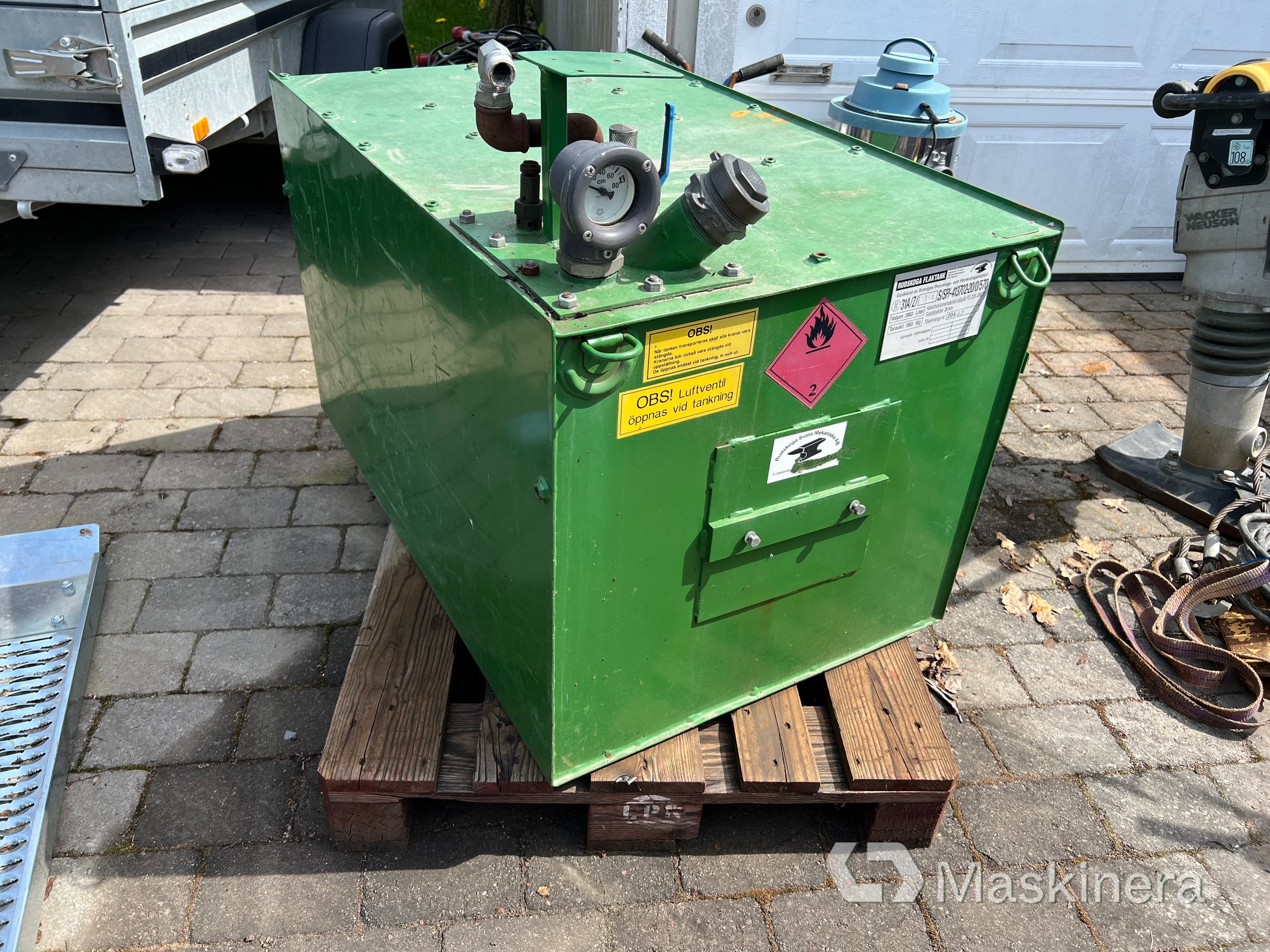 Dieseltank Rudskoga Flaktank 380L