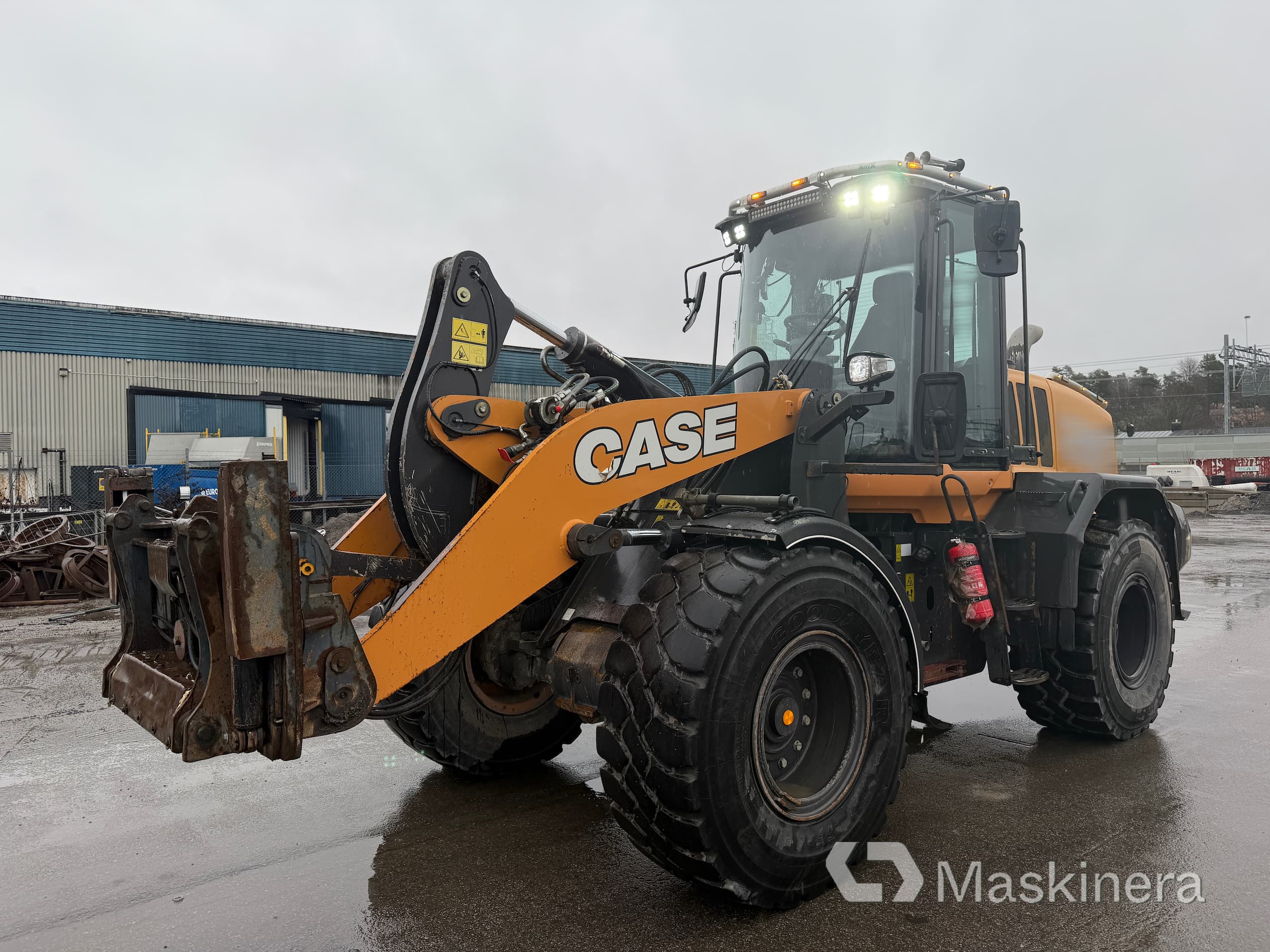 Hjullastare Case 721G