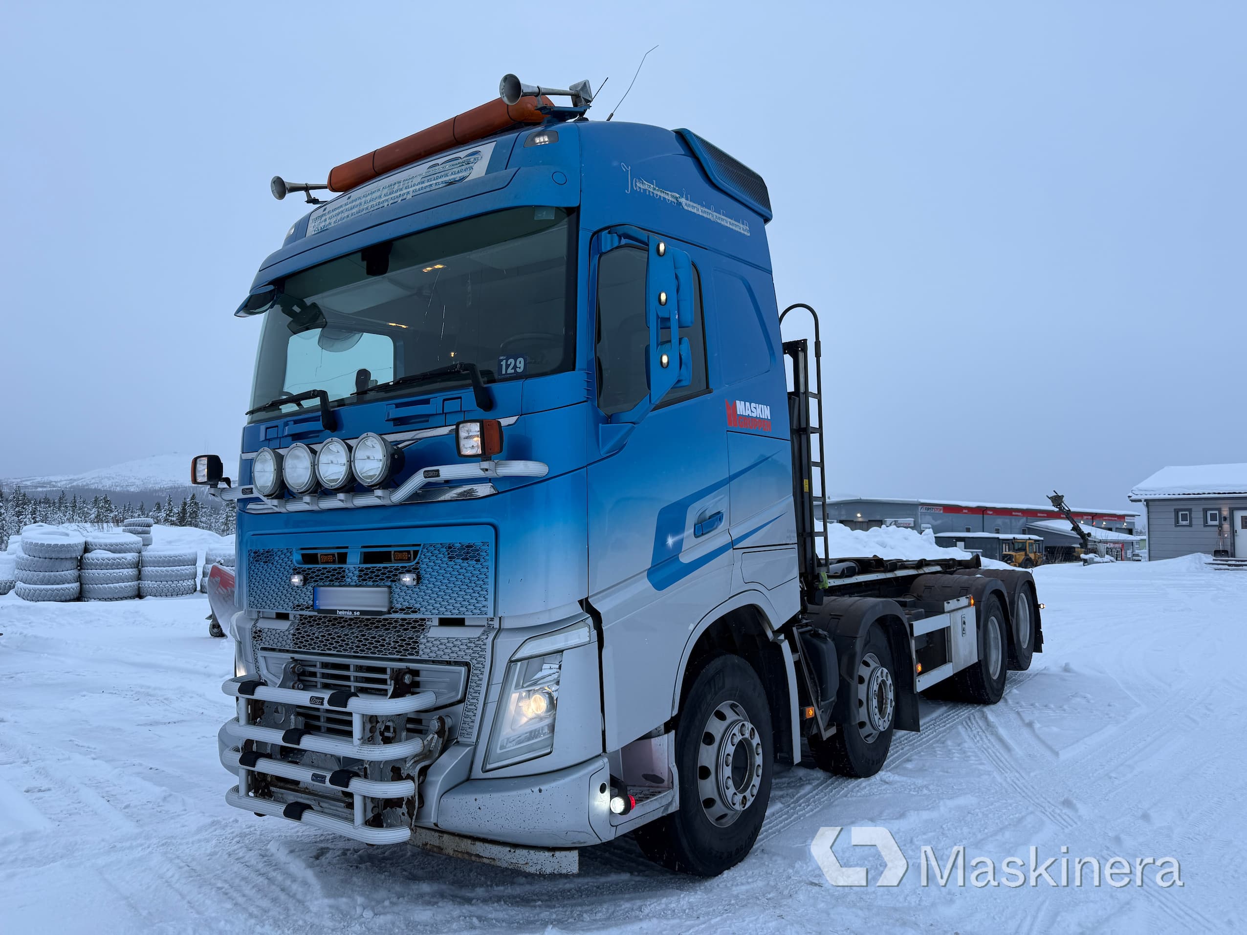 Lastväxlare Volvo FH13 4x8