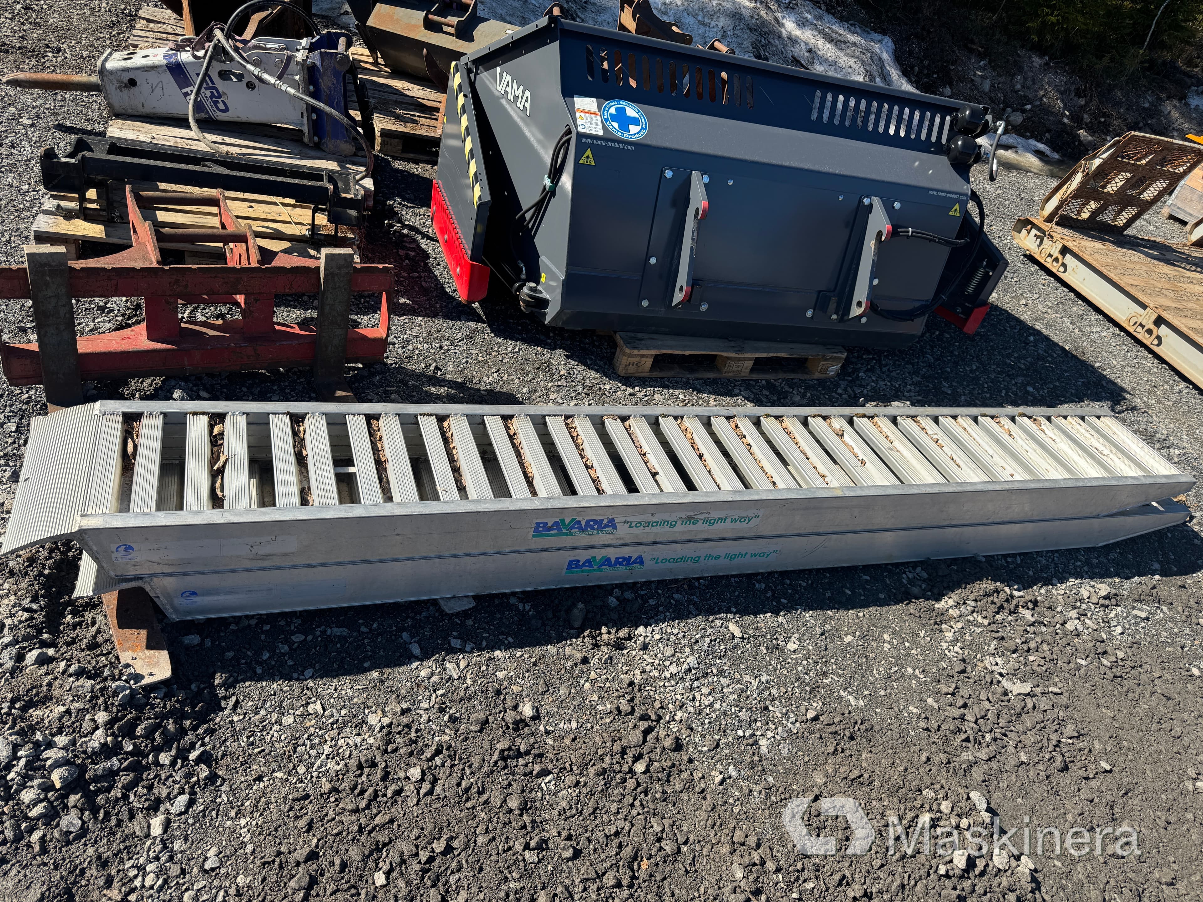 Uppkörningsramper Bavaria