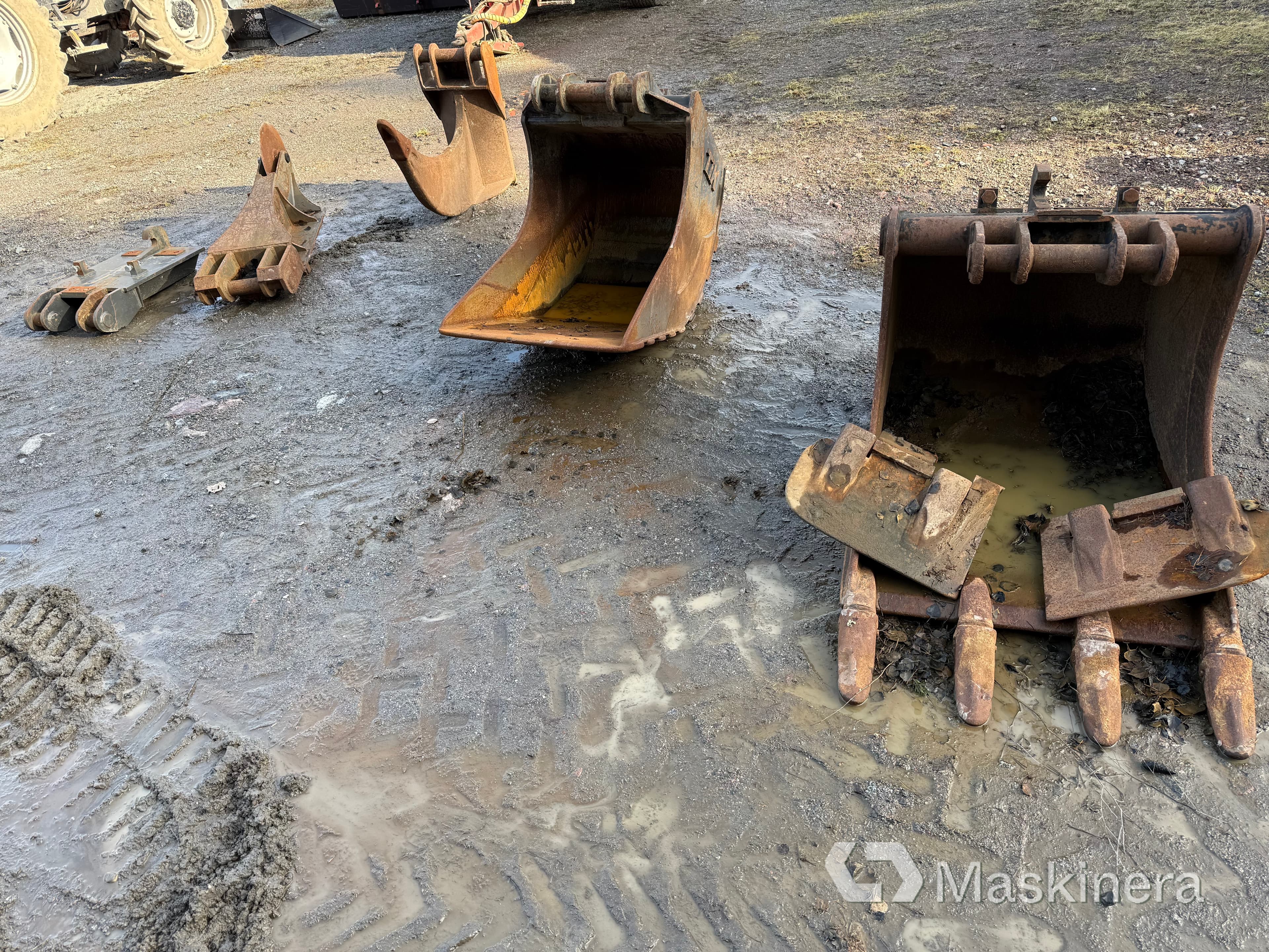 Skoppaket B20 Skopor/Tjälkrok/Asfaltsskärare/Skoptak