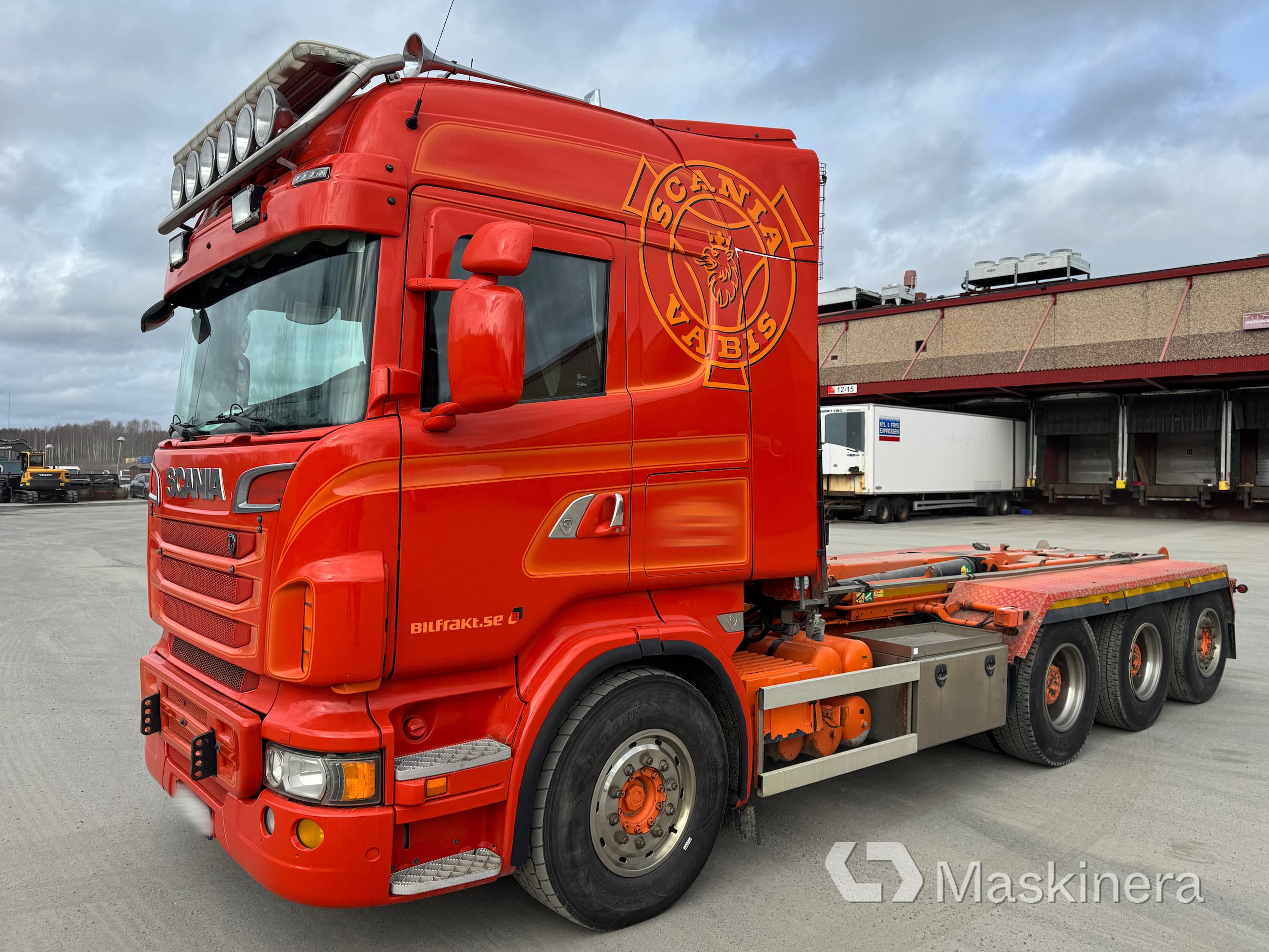Lastväxlare Scania R730 Tridem