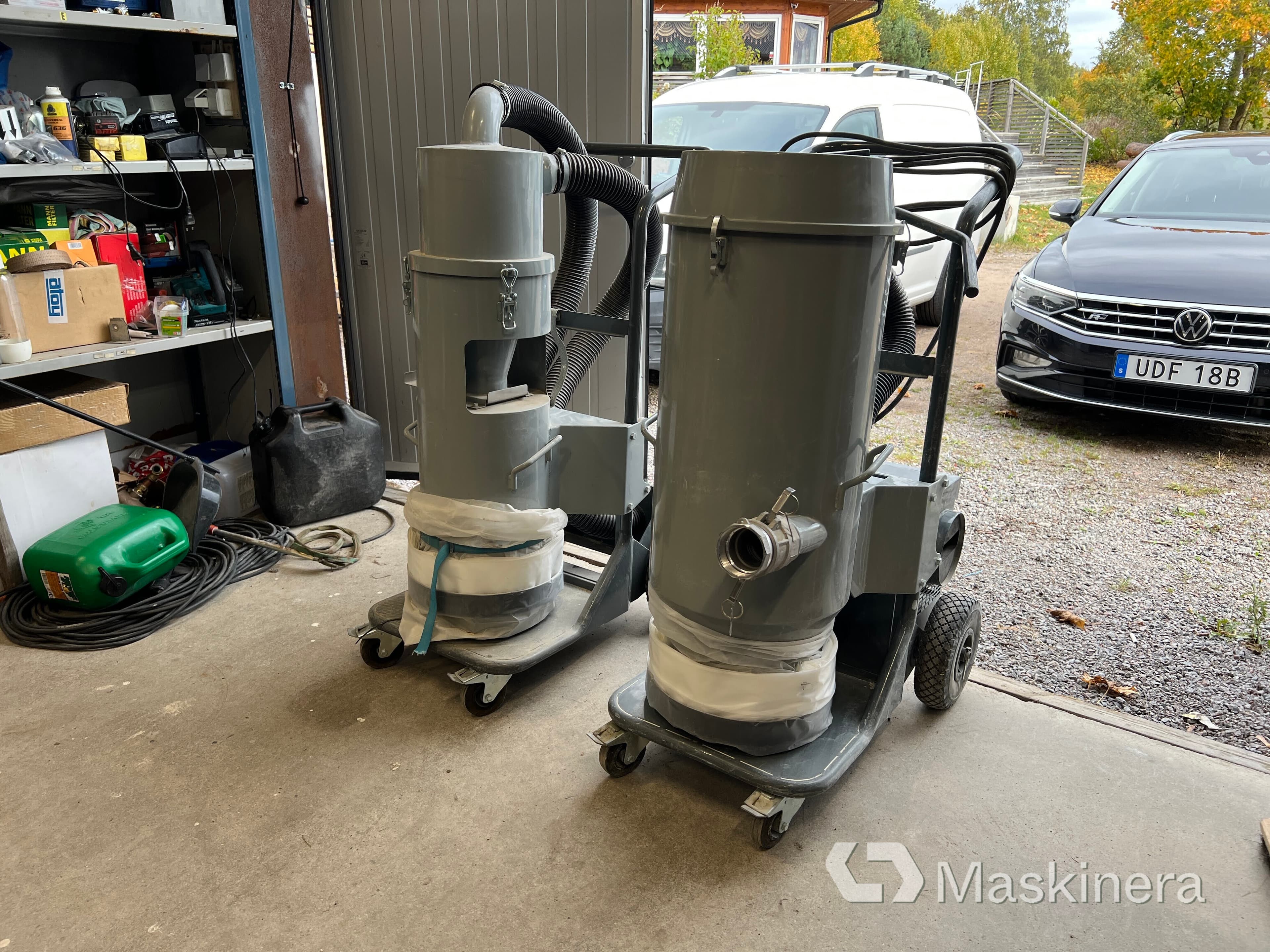 Dammsugare och föravskiljare HTC