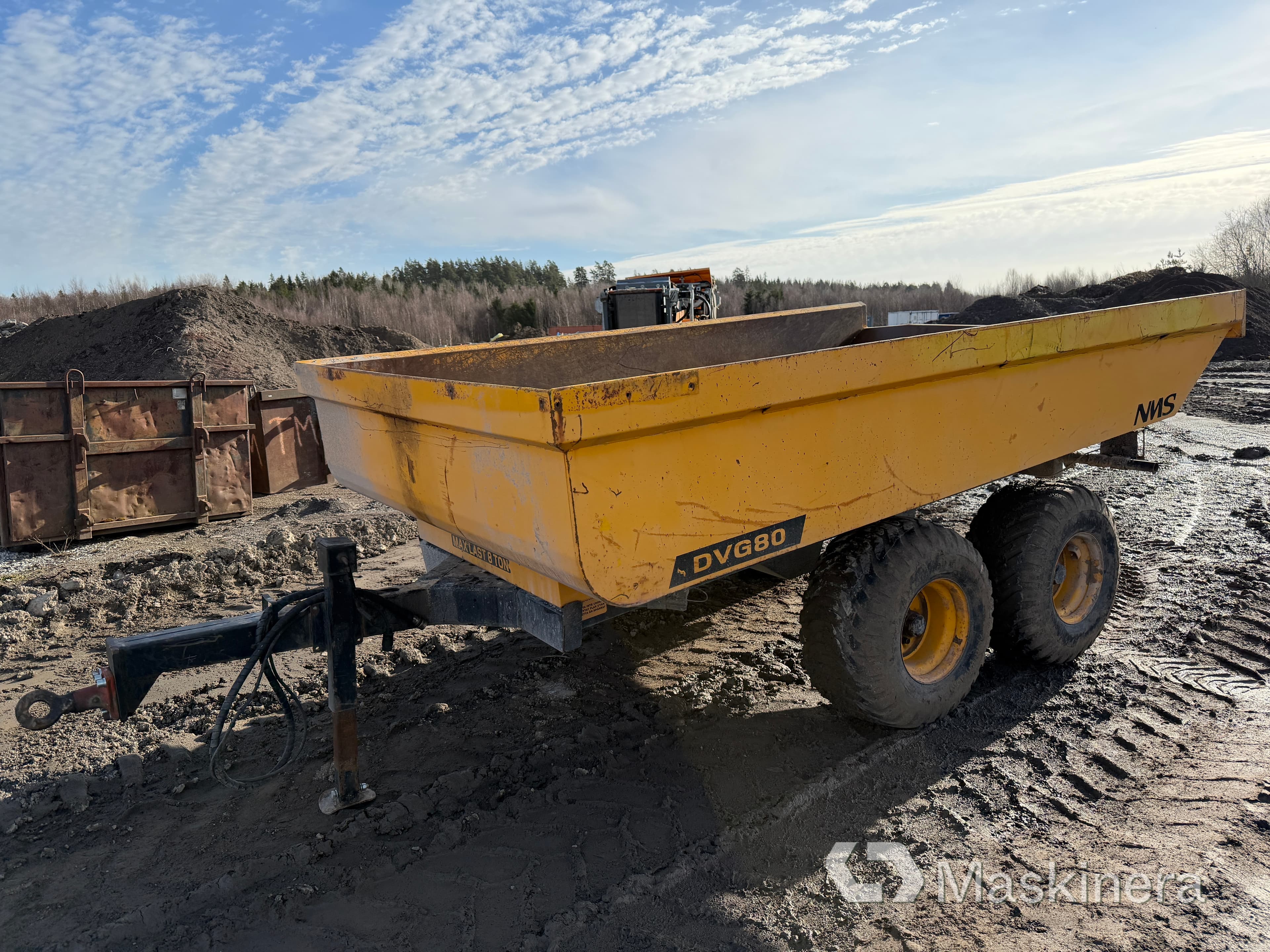 Dumpervagn NMS DVG80