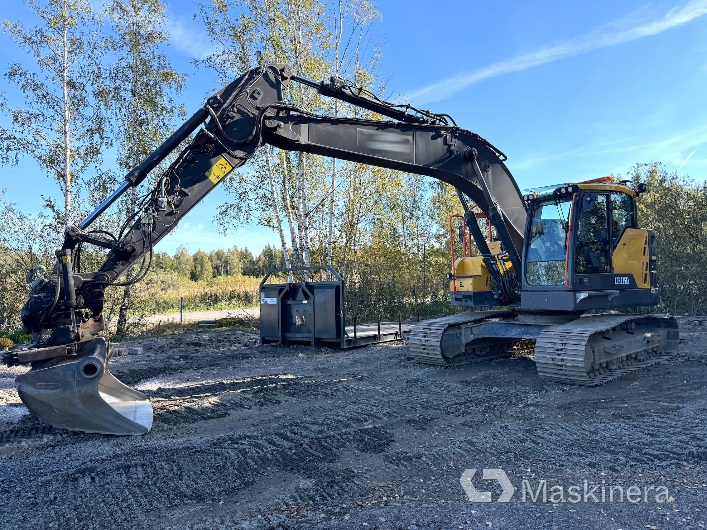 Grävmaskin Volvo ECR235EL 