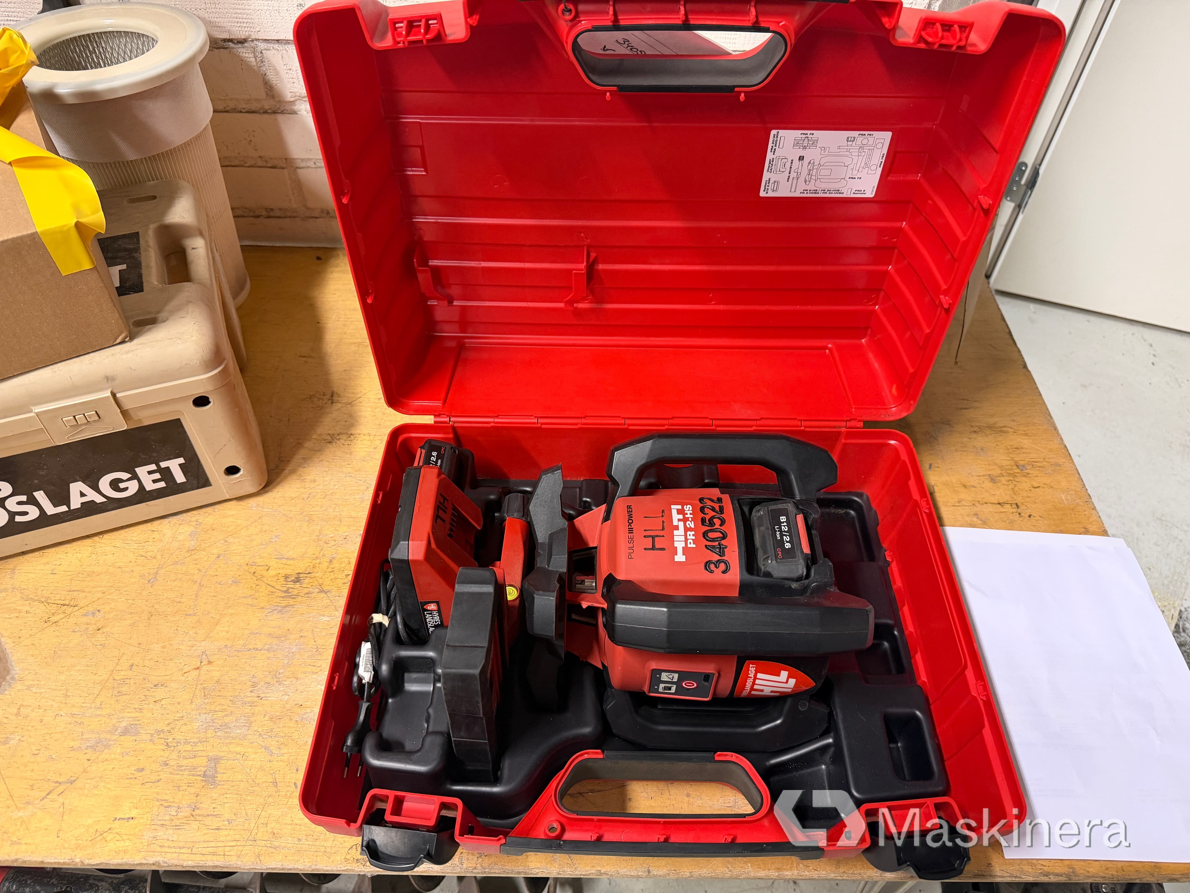 Planlaser Hilti PR 2-HS A12