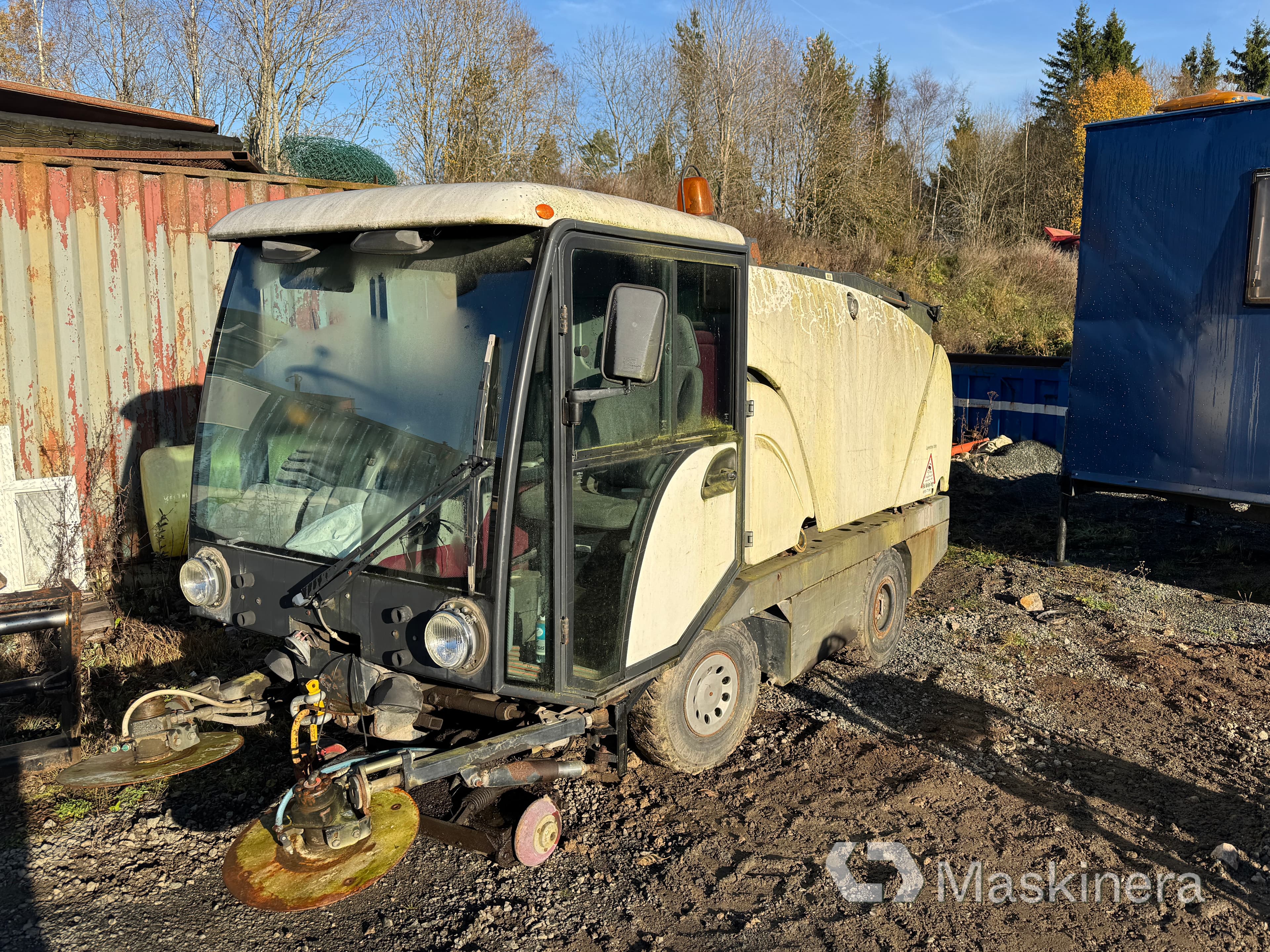 Sopmaskin Johnston Compact 142A 101T (Rep. objekt)