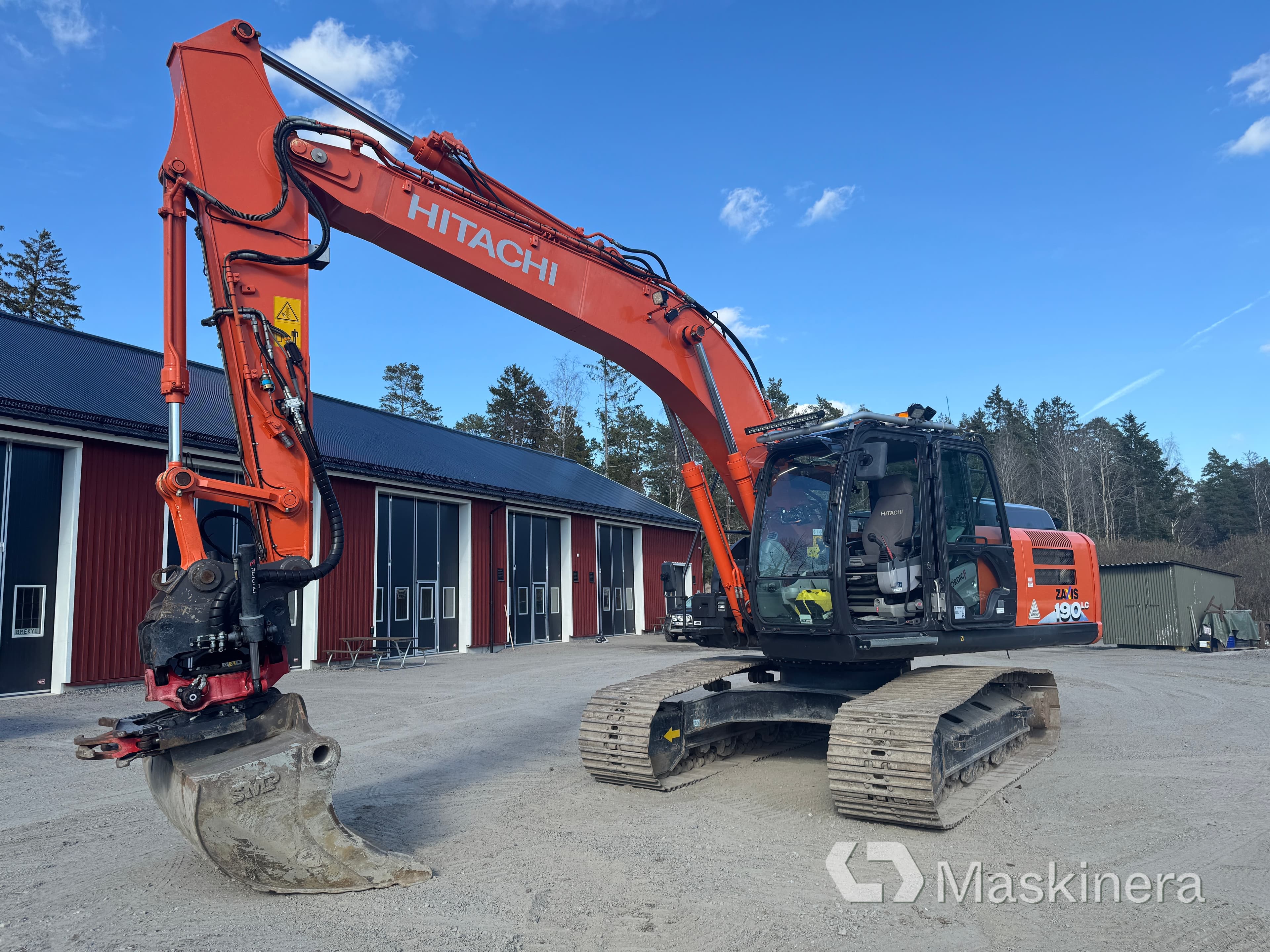 Grävmaskin Hitachi ZX190LC-6