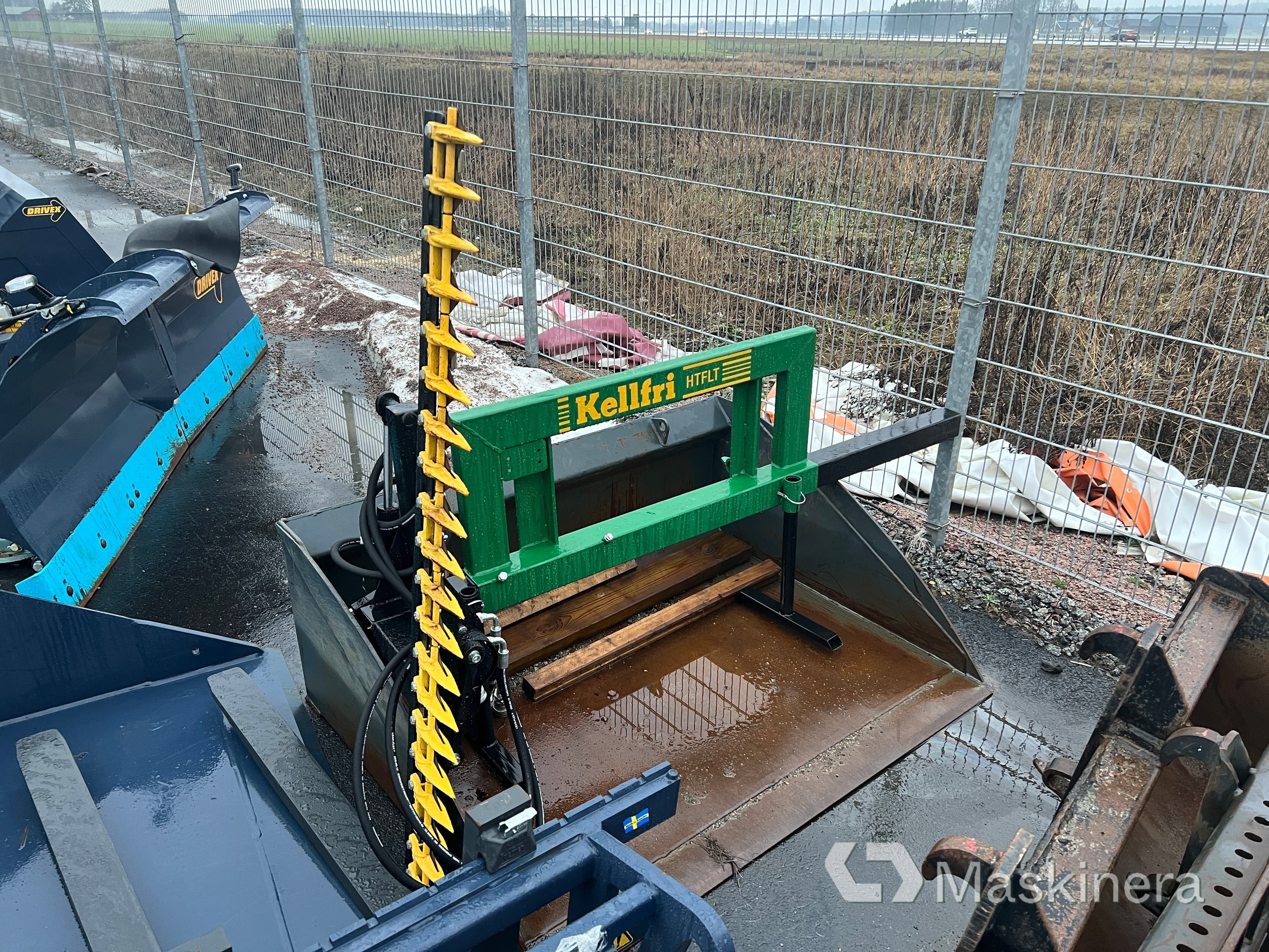 Häckklipp hydraulisk till frontlastare