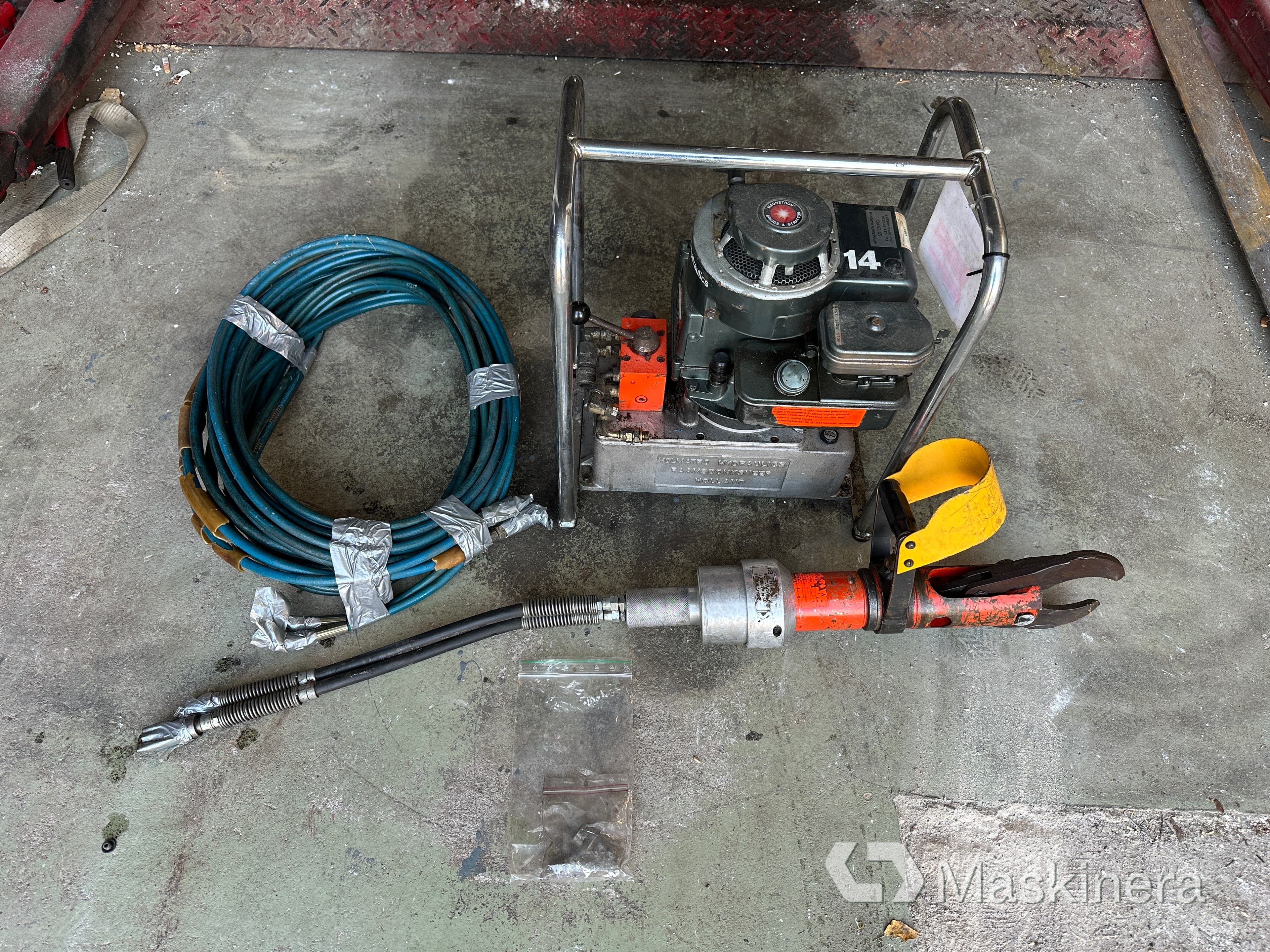 Hydraulpump + Hydraulsax Holmatro PEHS 4000