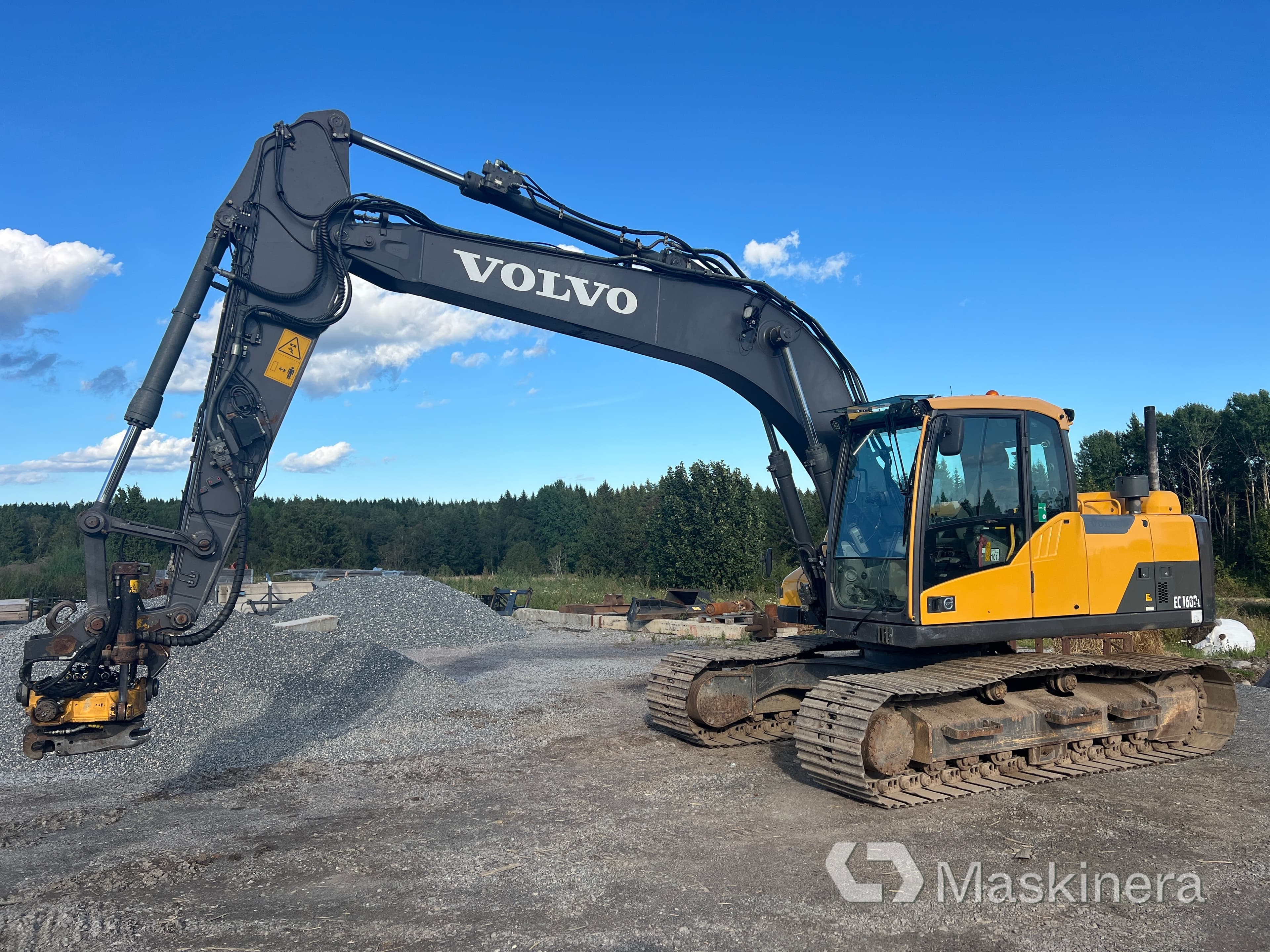 Grävmaskin Volvo EC160DL