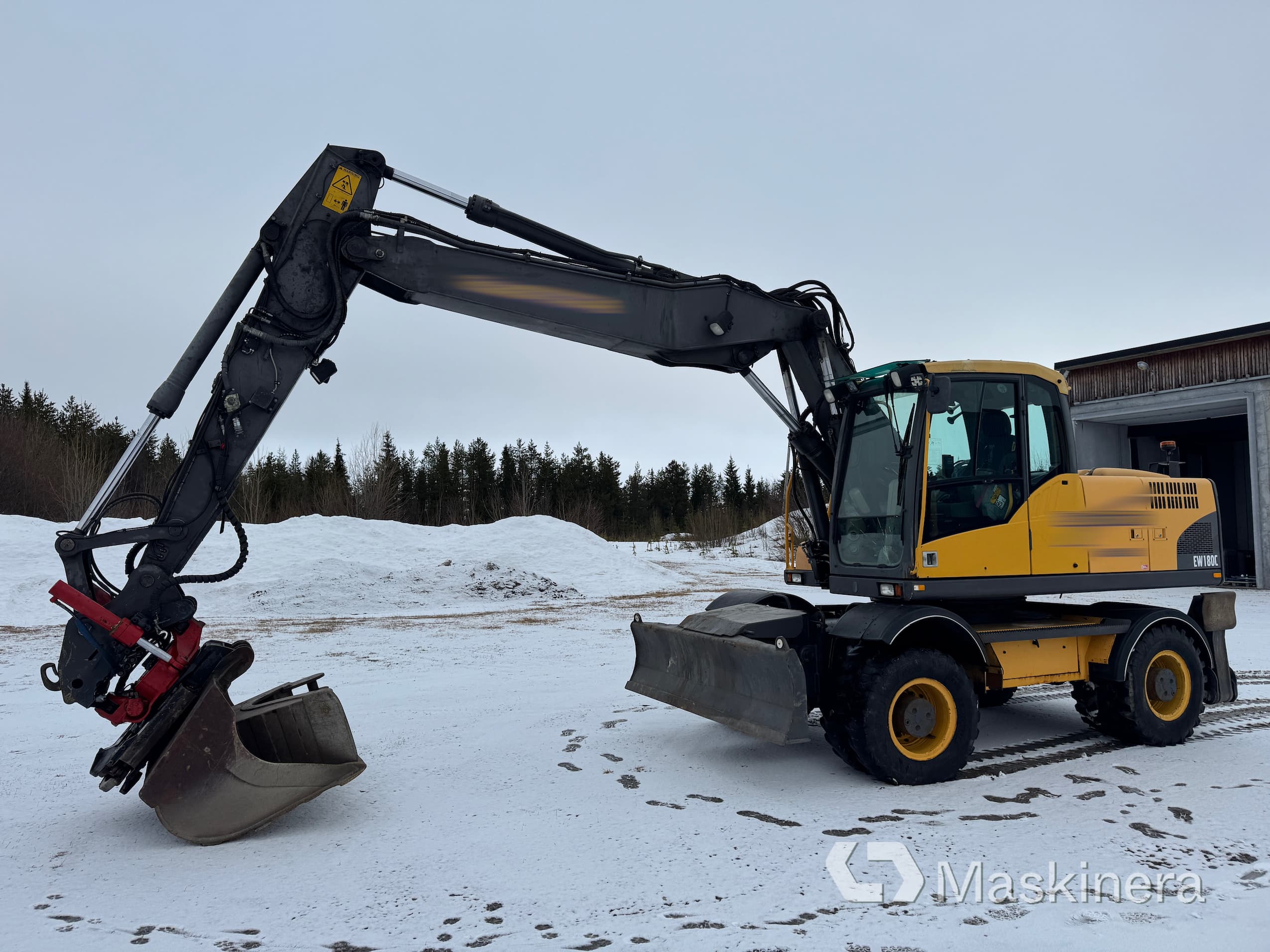 Hjulgrävare Volvo EW180C