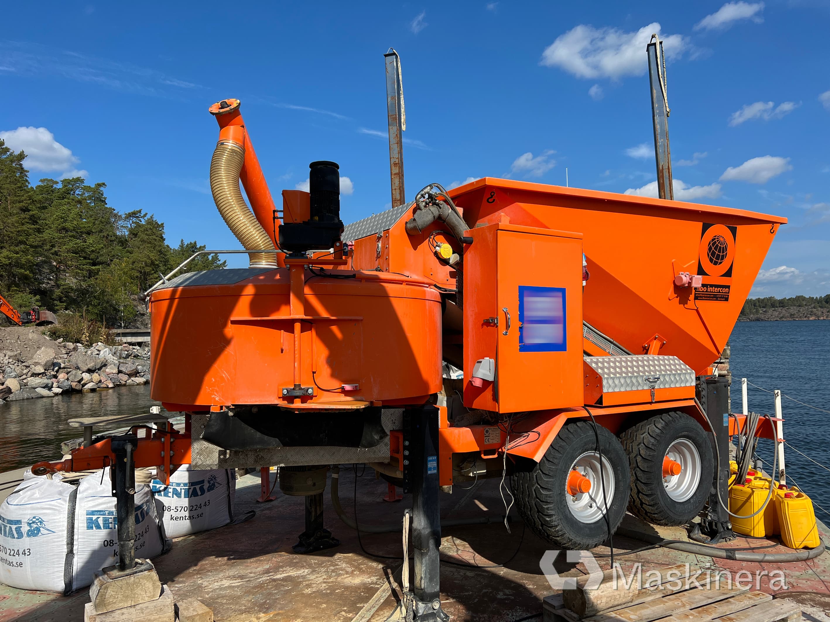 Mobil Betongstation Fibo Intercon B1200-861