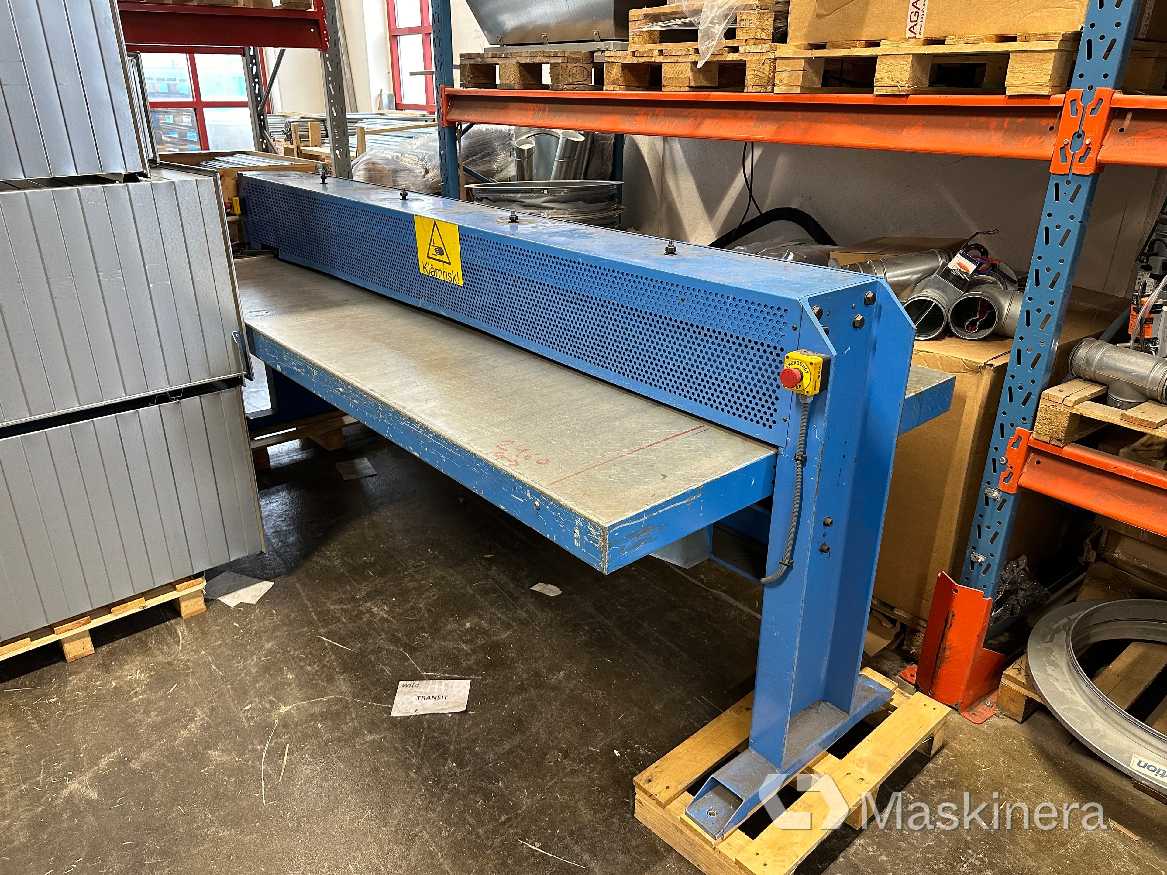Plåtförstyvningsmaskin Spiro TPM 2500