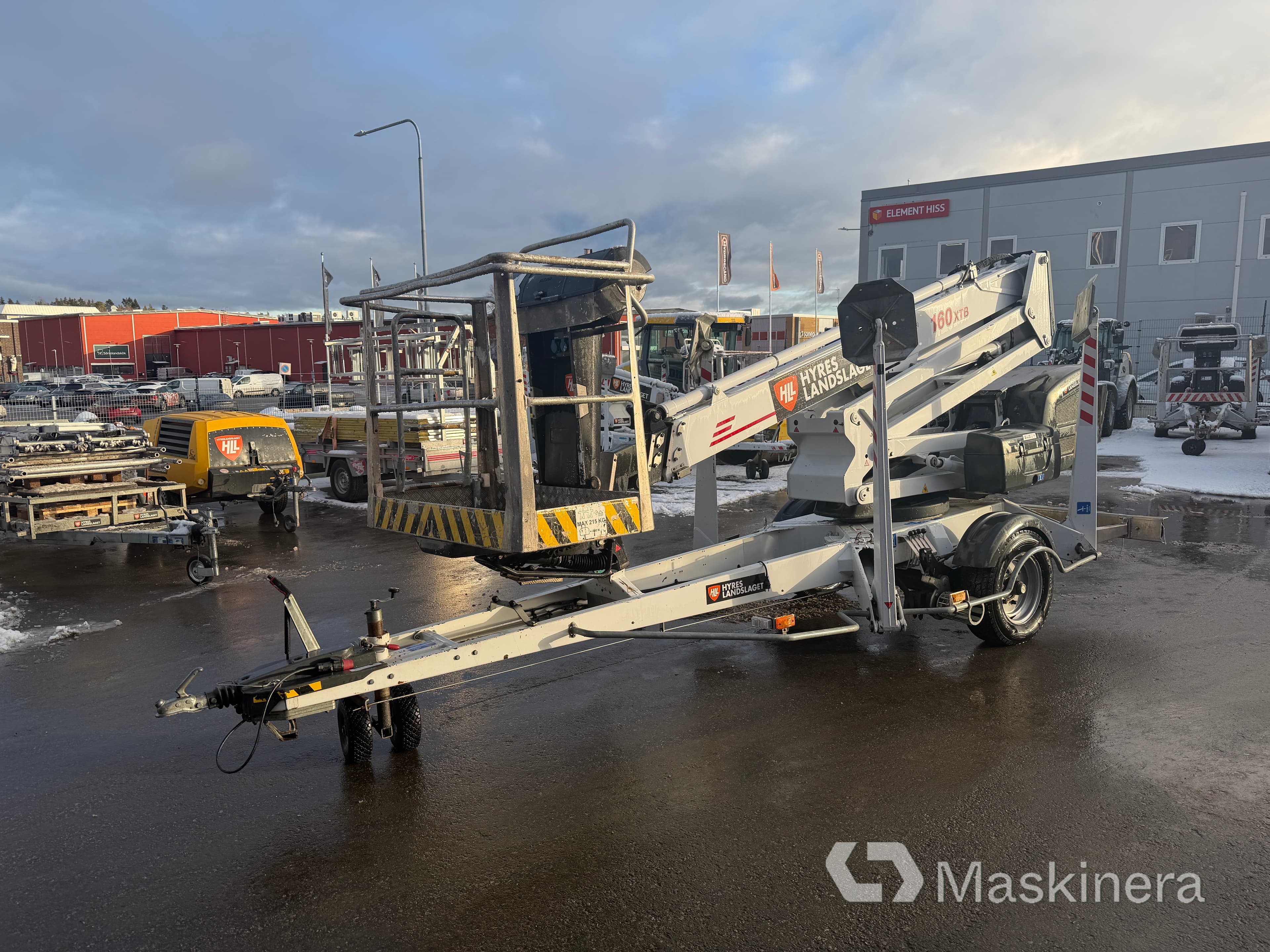 Släpvagnslift Dino 160XTB