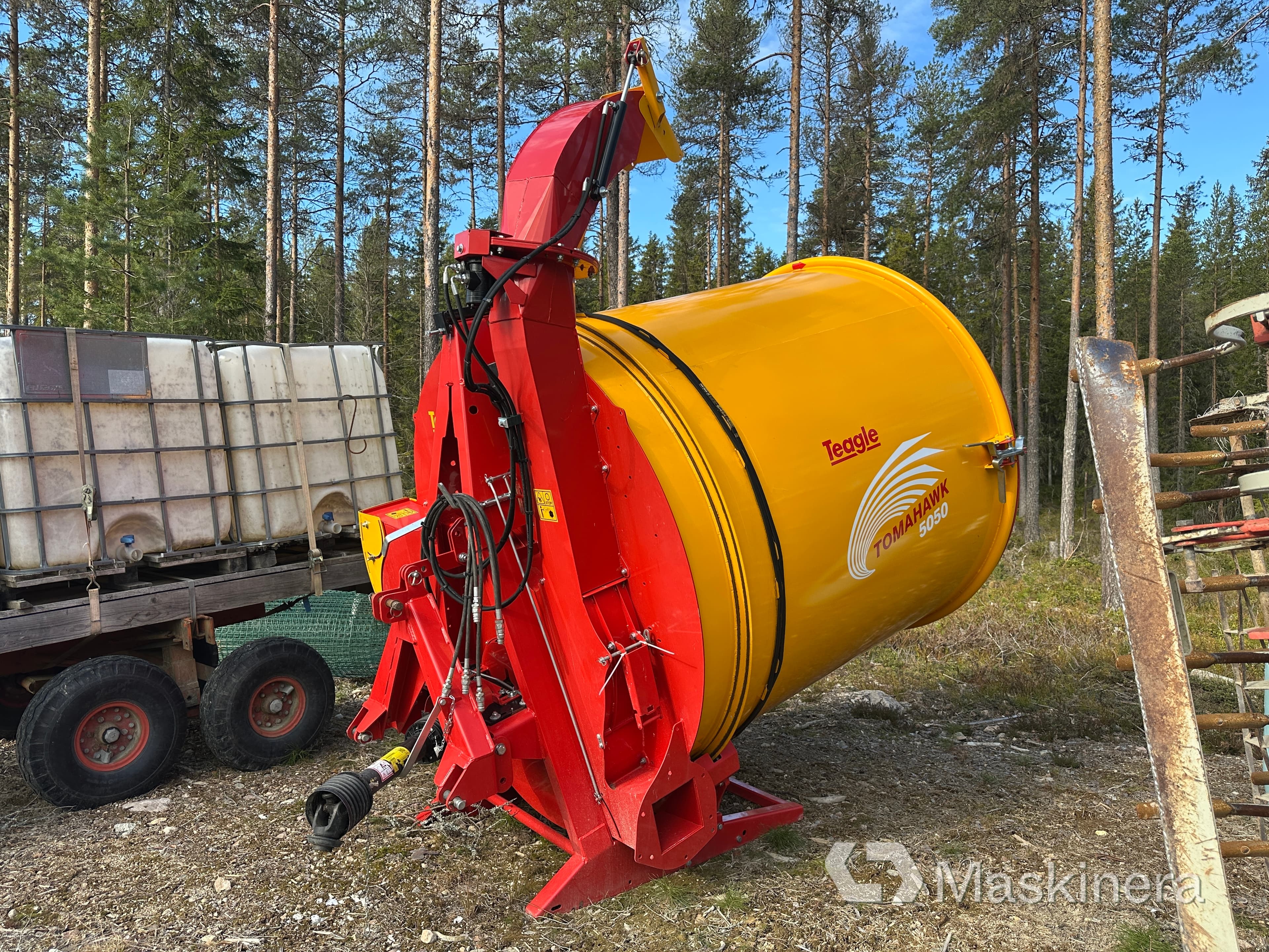 Balsnittare / Halmströare Teagle Tomahawk 5050