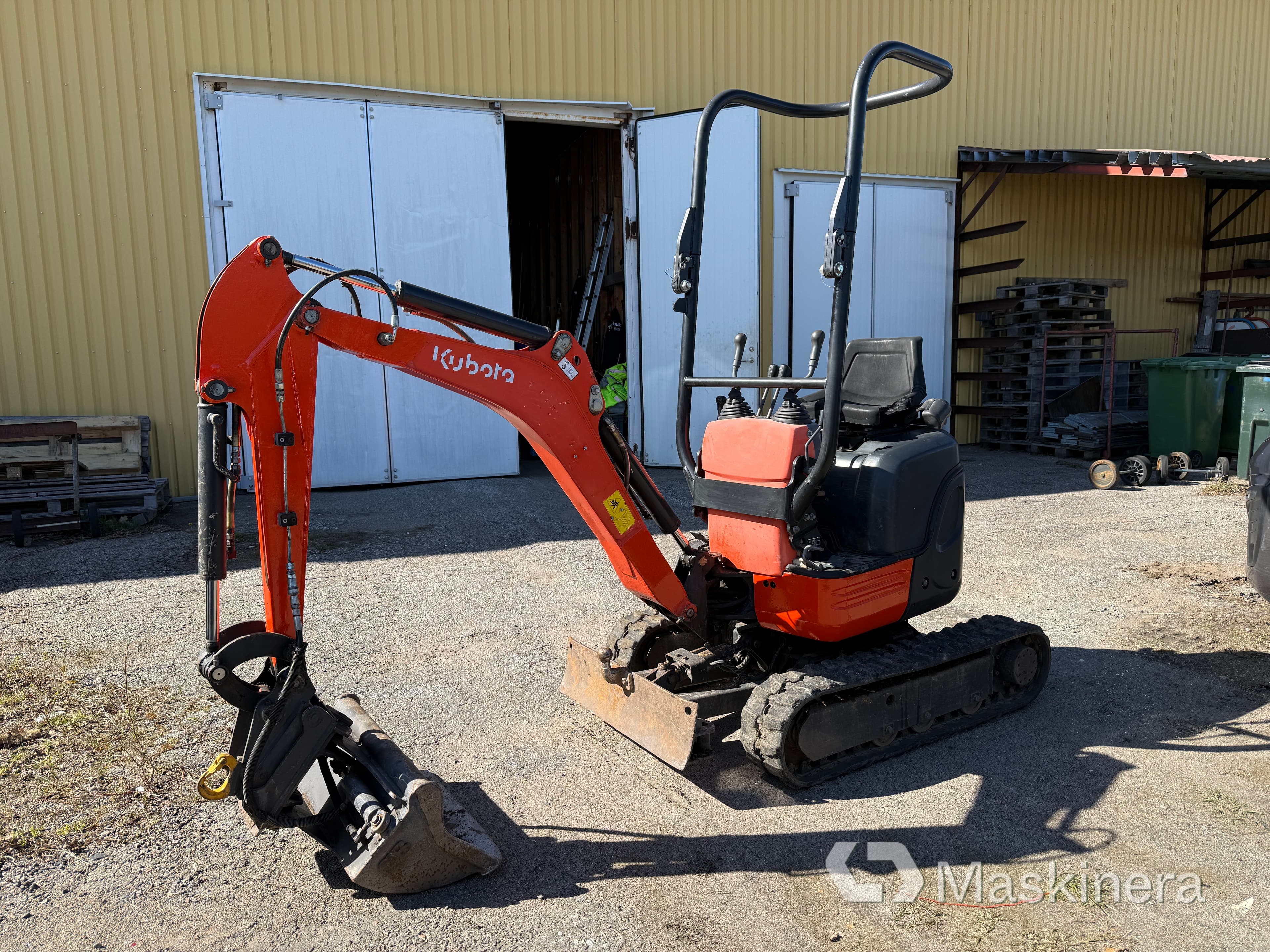 Grävmaskin Kubota U10-3 + Trailer
