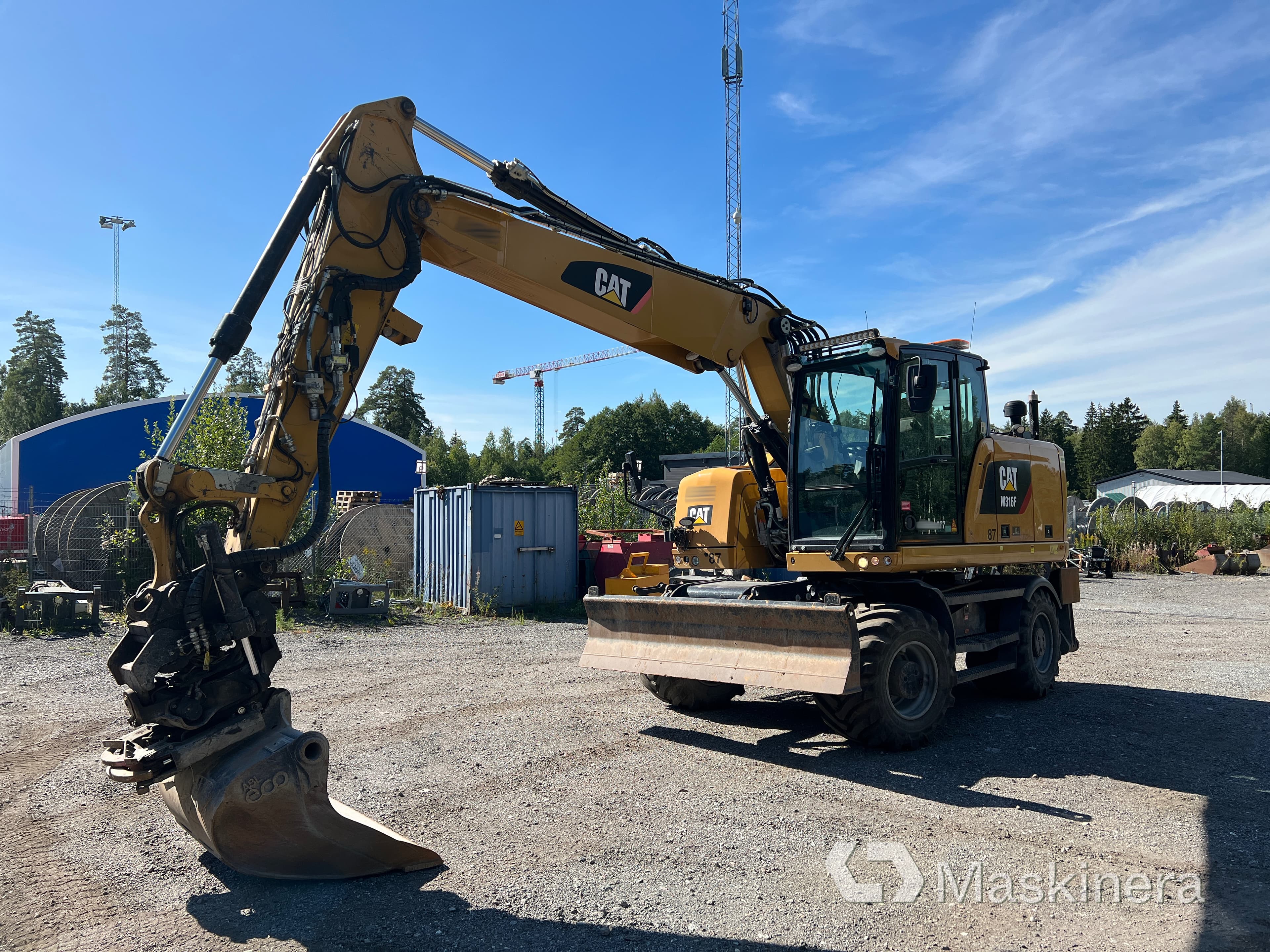 Hjulgrävare CAT M316F