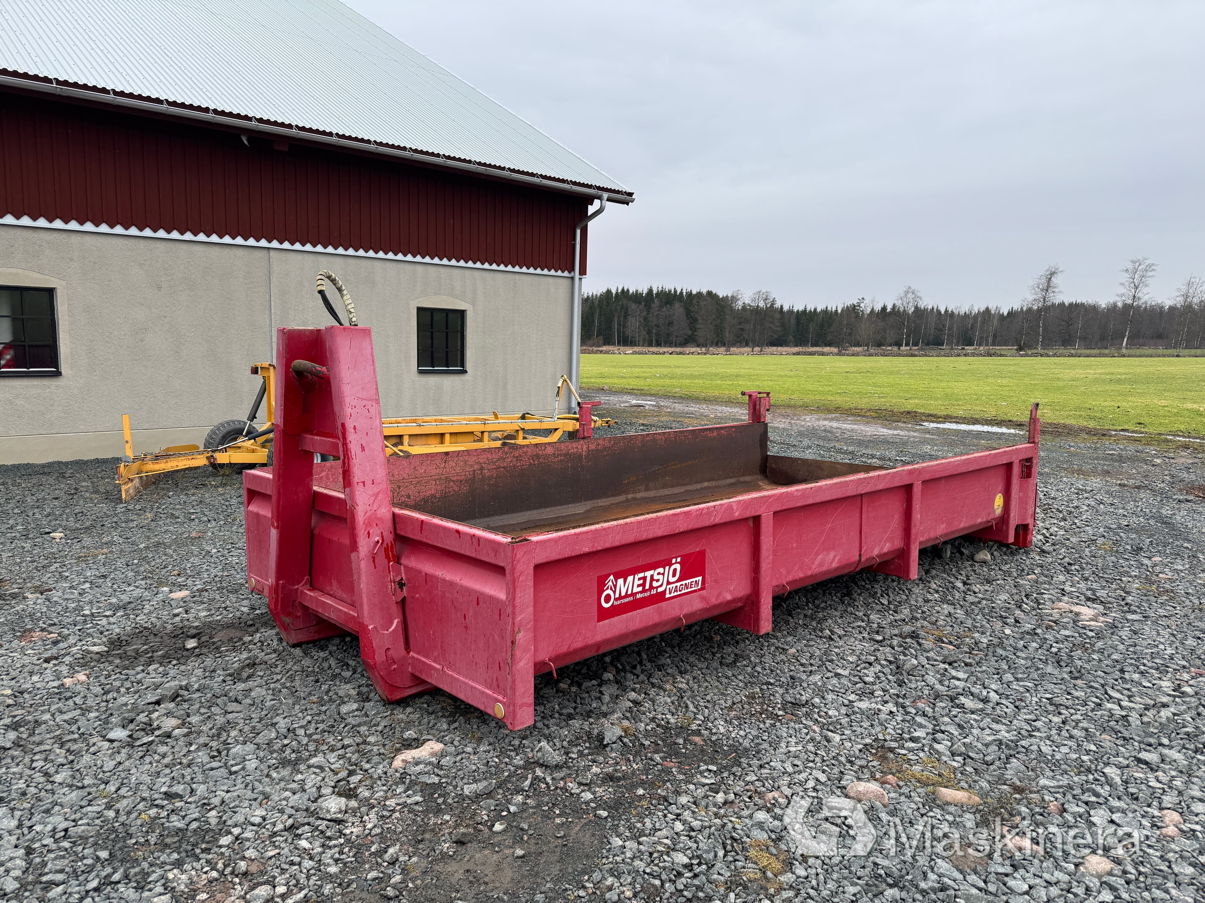 Lastväxlarflak Metsjö 17m3 med förhöjningslämmar