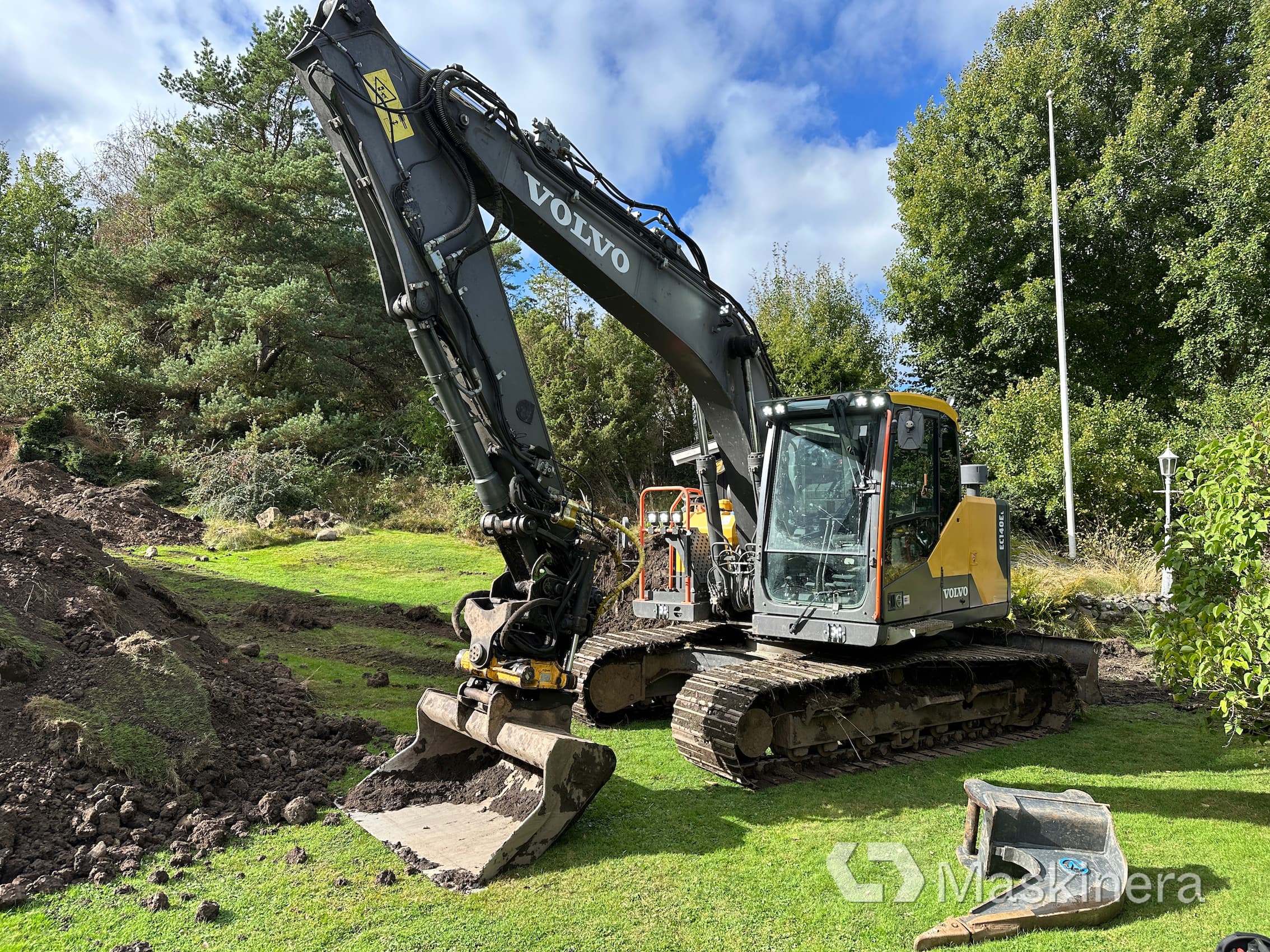 Grävmaskin Volvo EC140EL