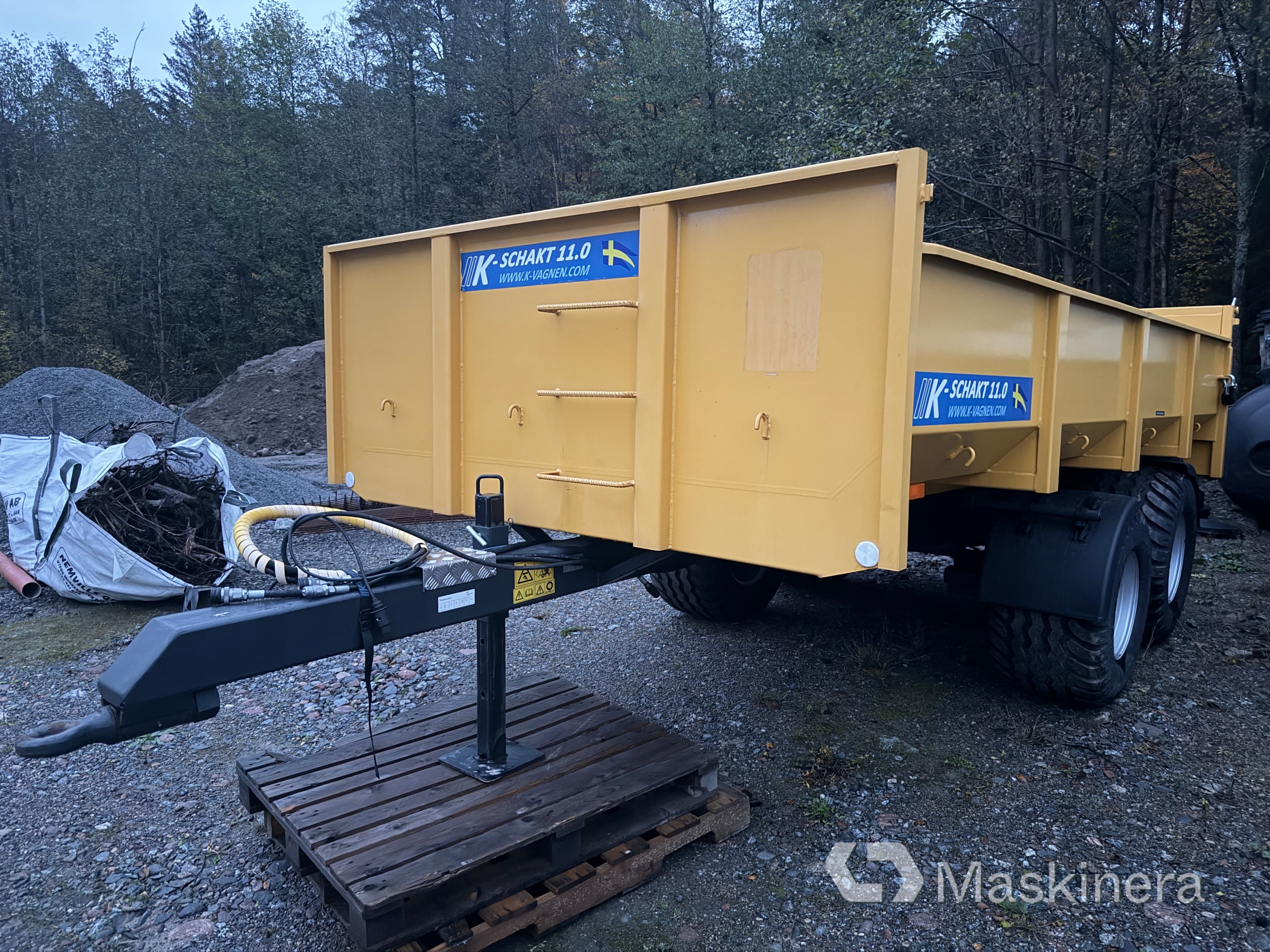 Dumpervagn K-Vagnen K-Schakt 11.0