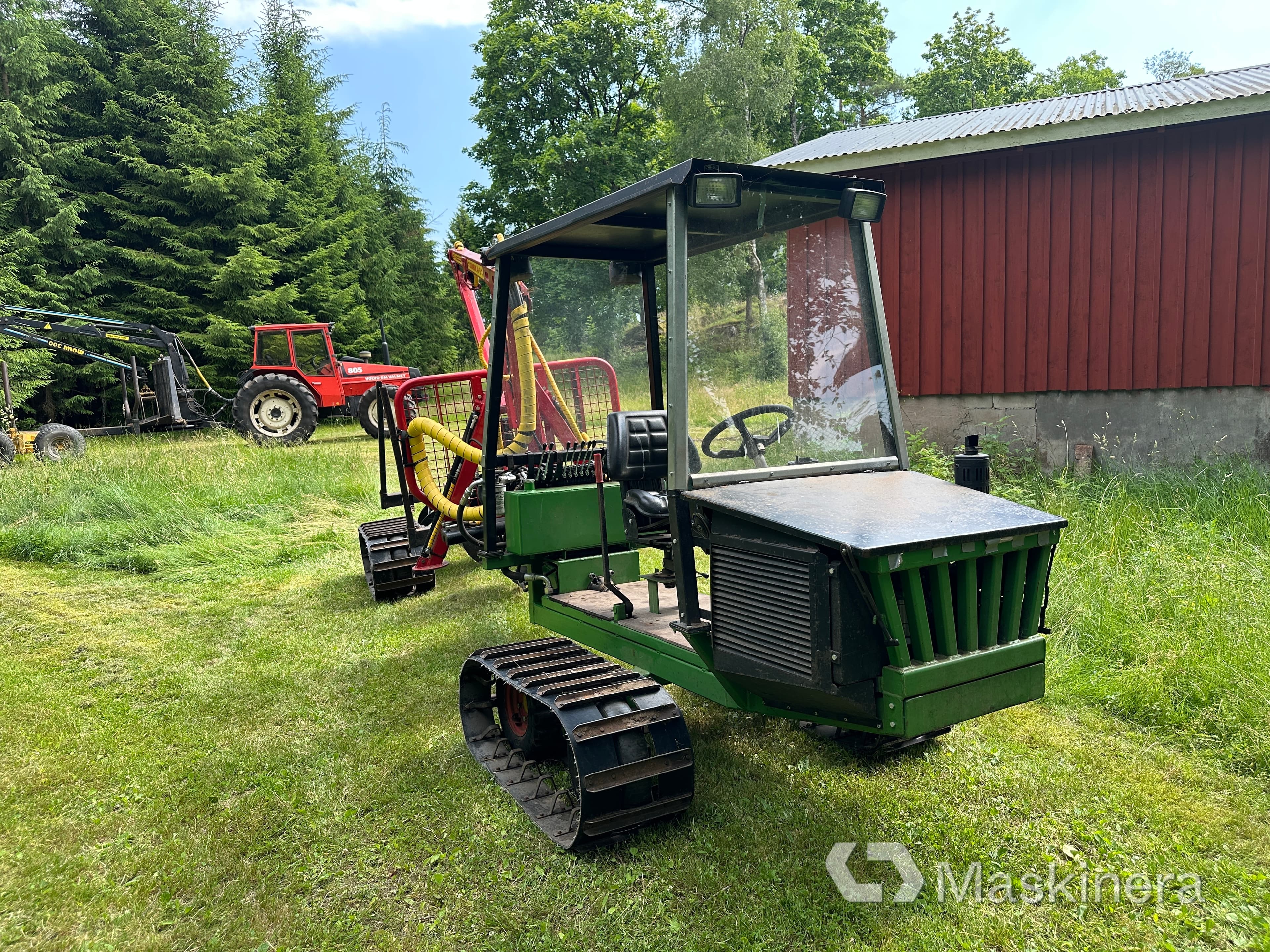 Skotare Lunnare Tandem-Oxen Myreback Maskin
