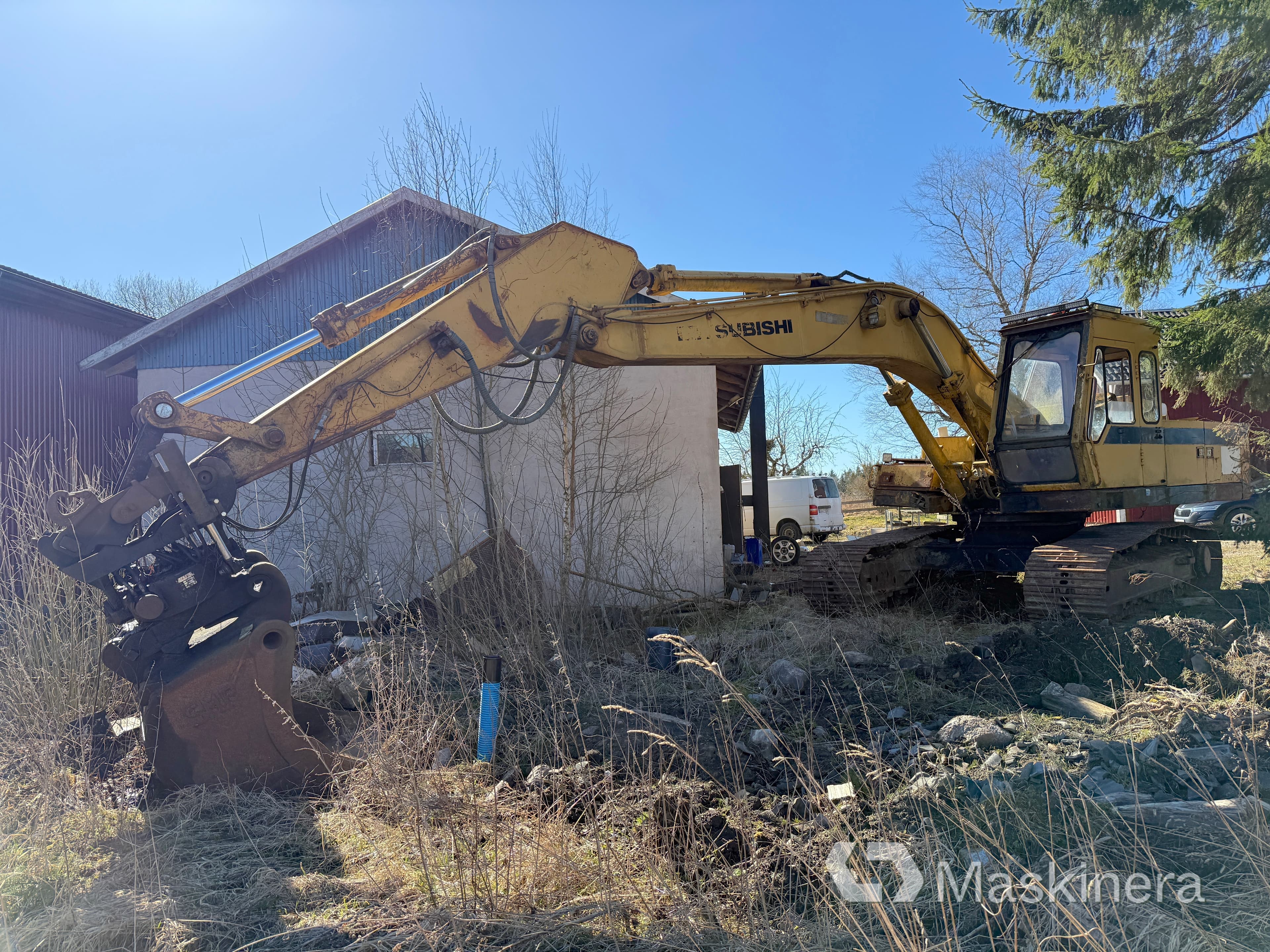 Grävmaskin Mitsubishi MS240