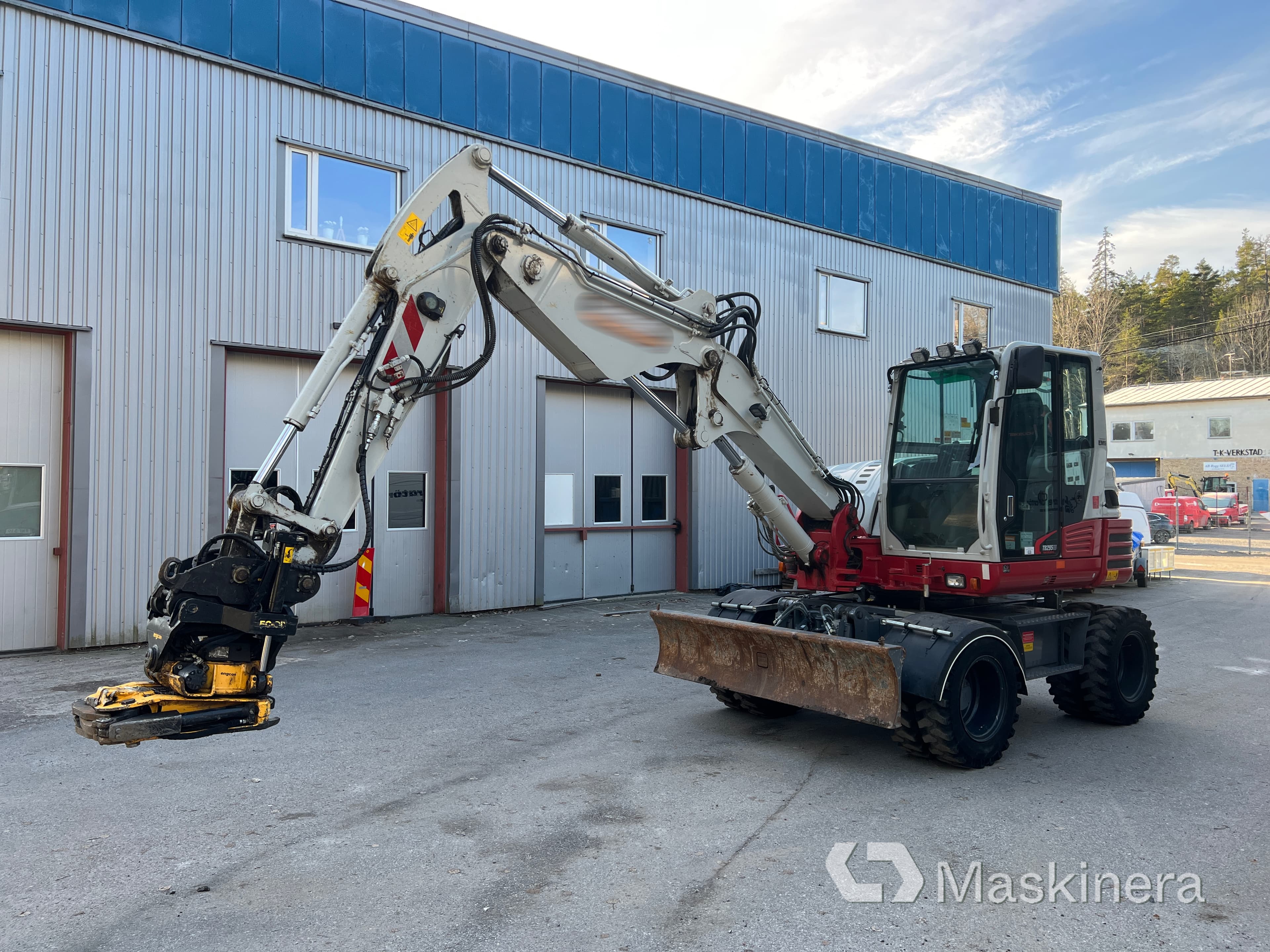 Hjulgrävare Takeuchi TB 295W