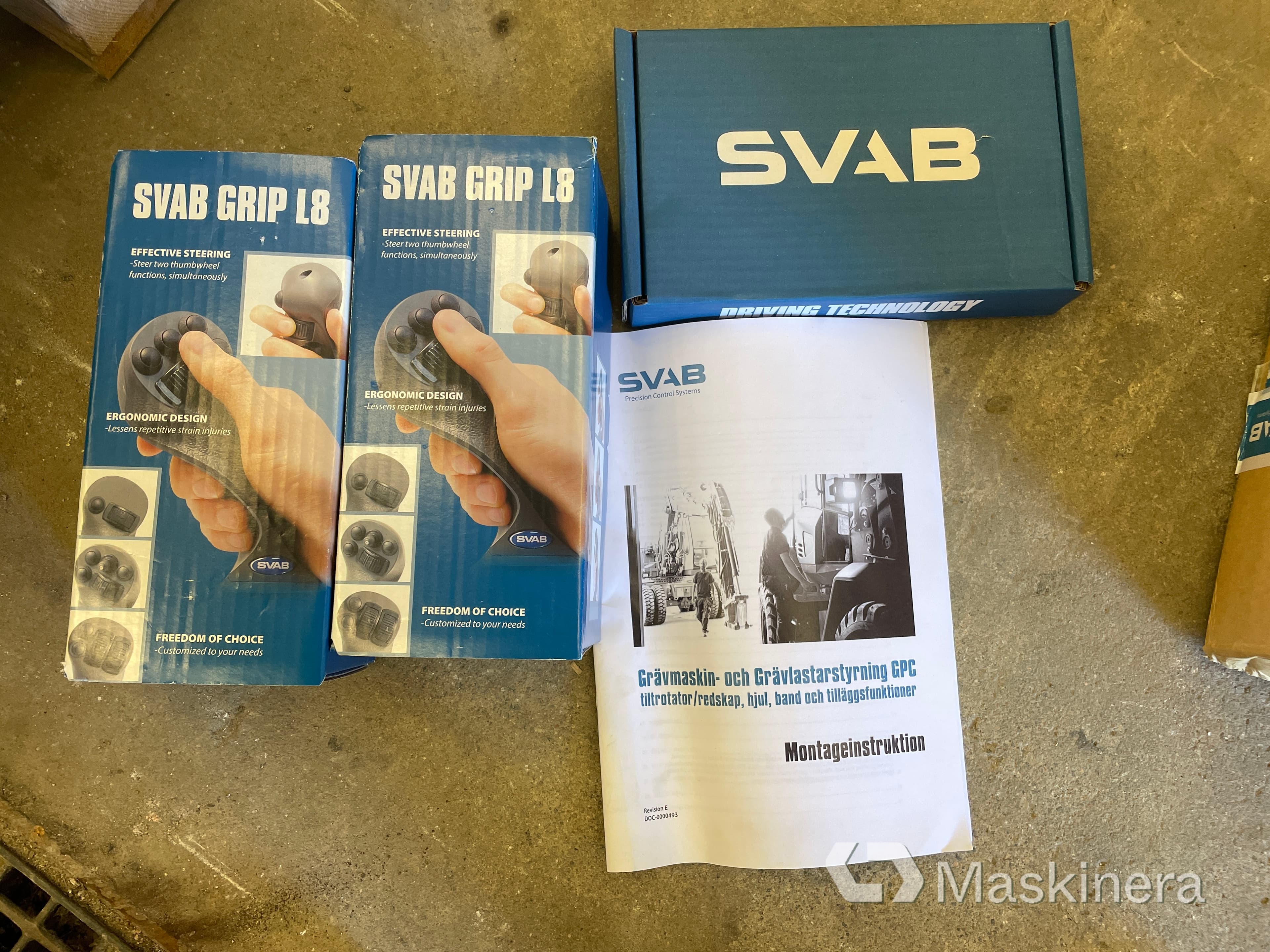 Styrsystem SVAB inkl spakar