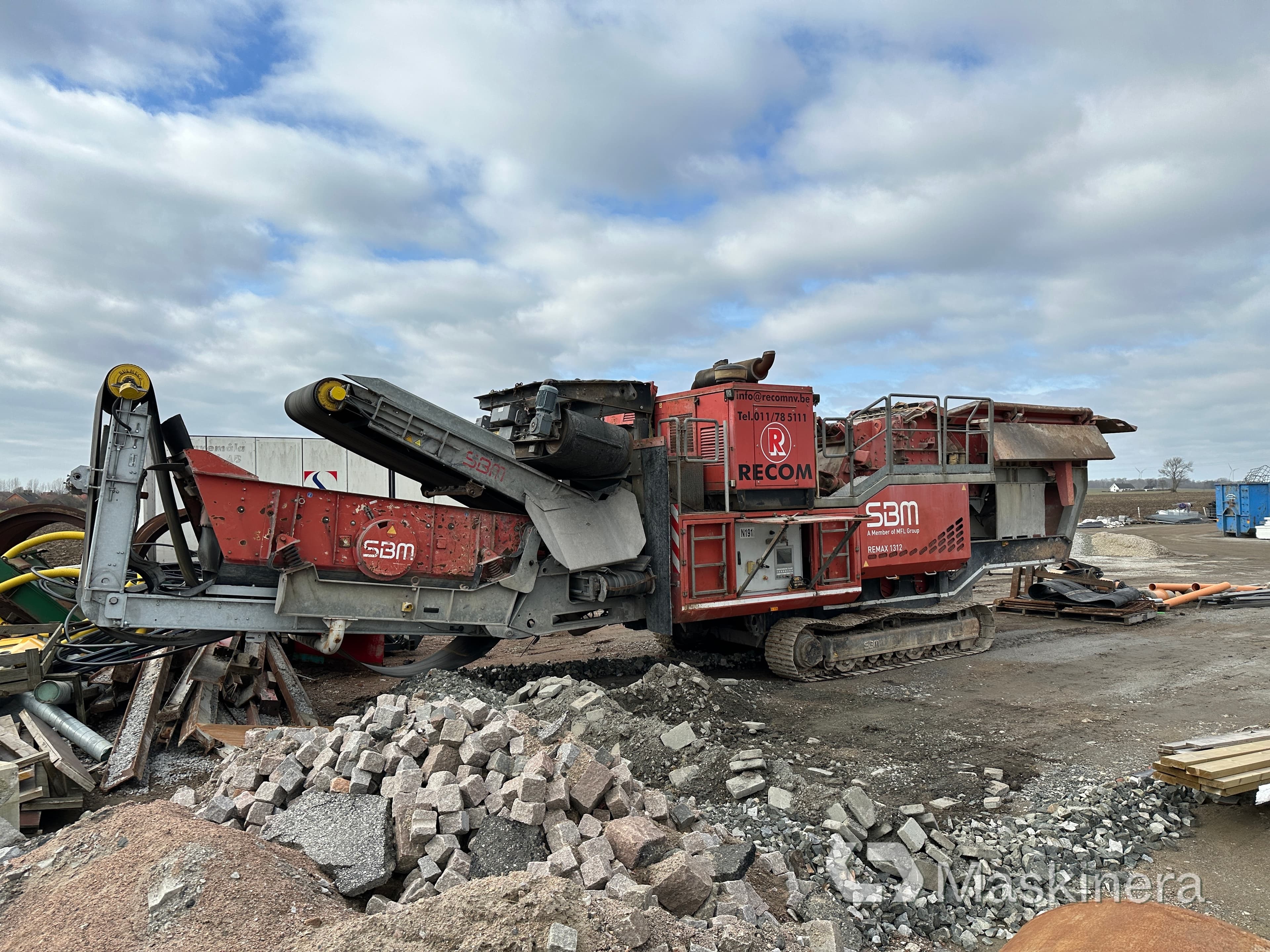 Mobil slagkross SBM Remax 1312 Maxi