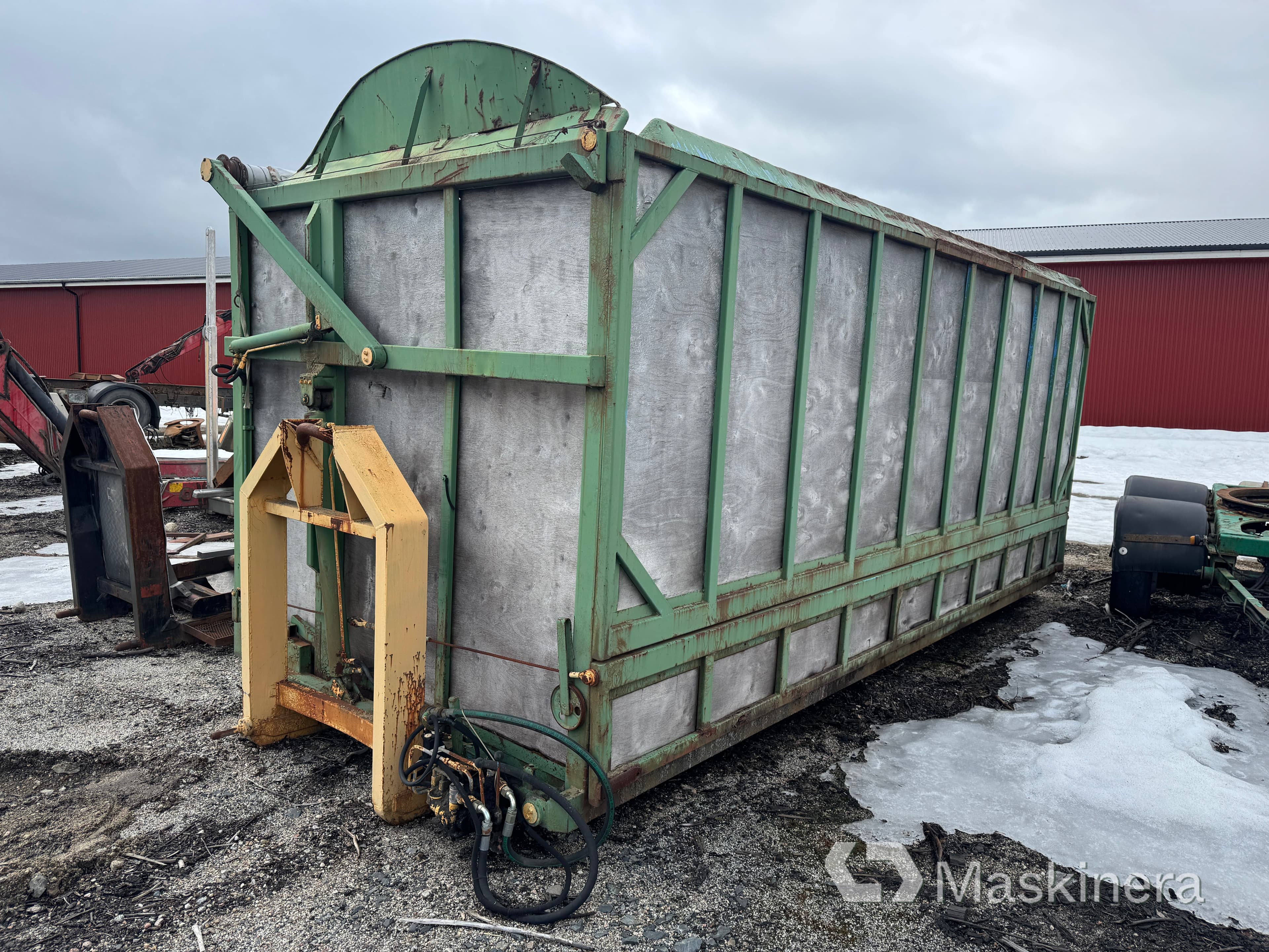 Flisflak till lastväxlare