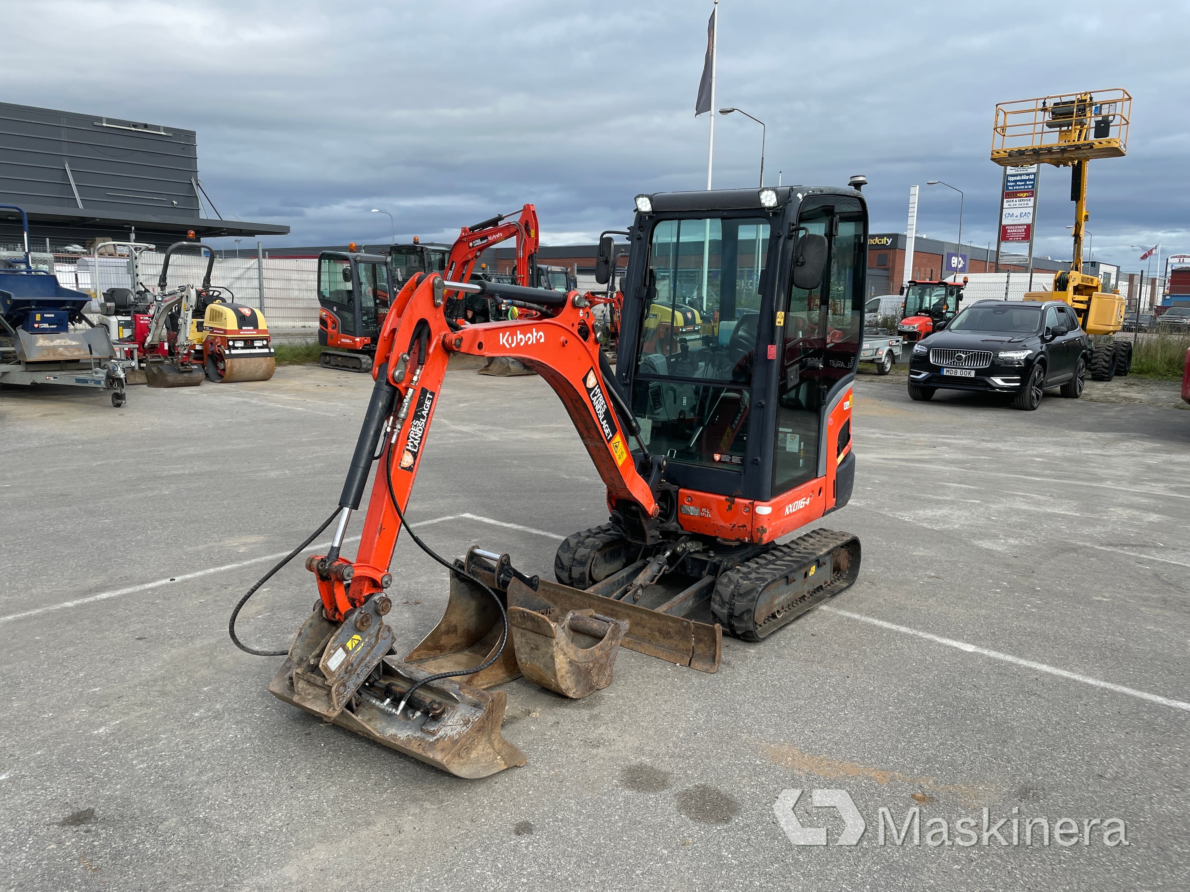 Grävmaskin Kubota KX016-4