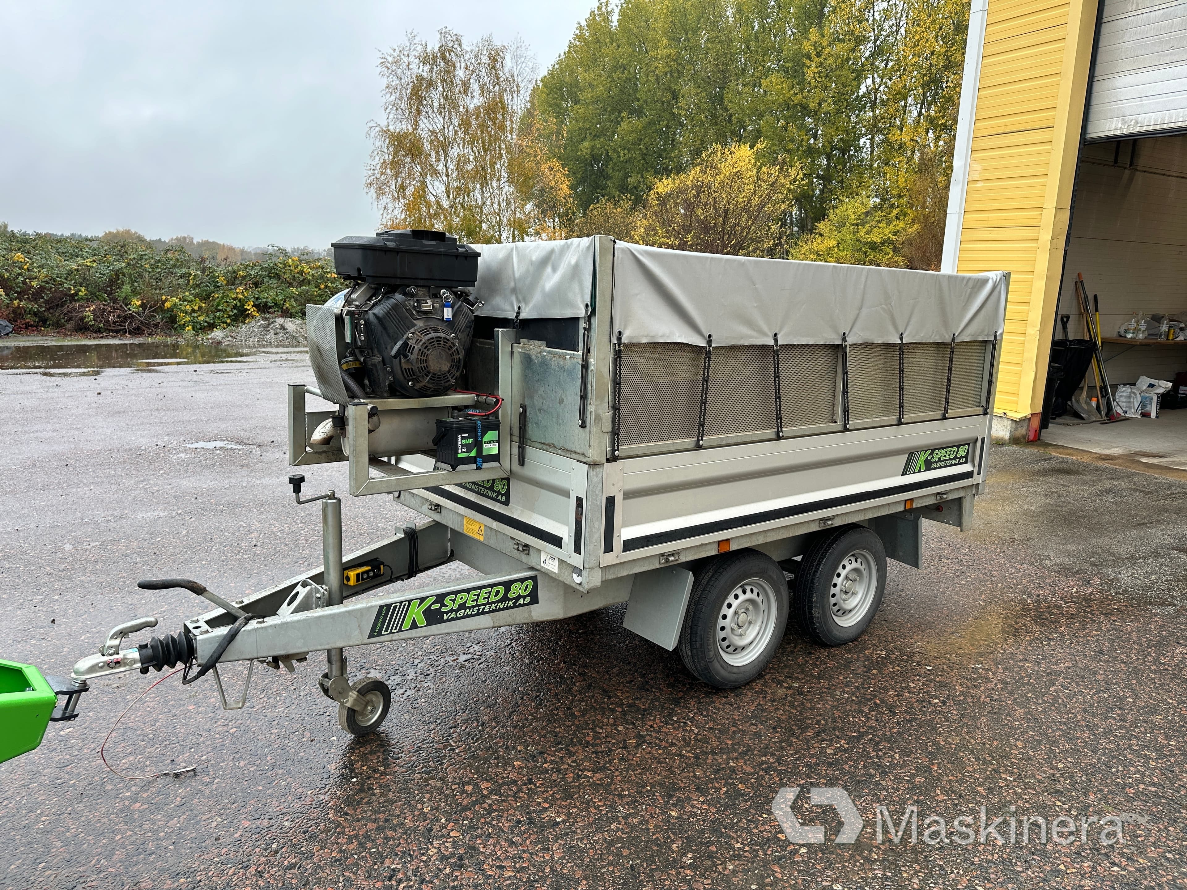 Lövsugsvagn K Speed 80