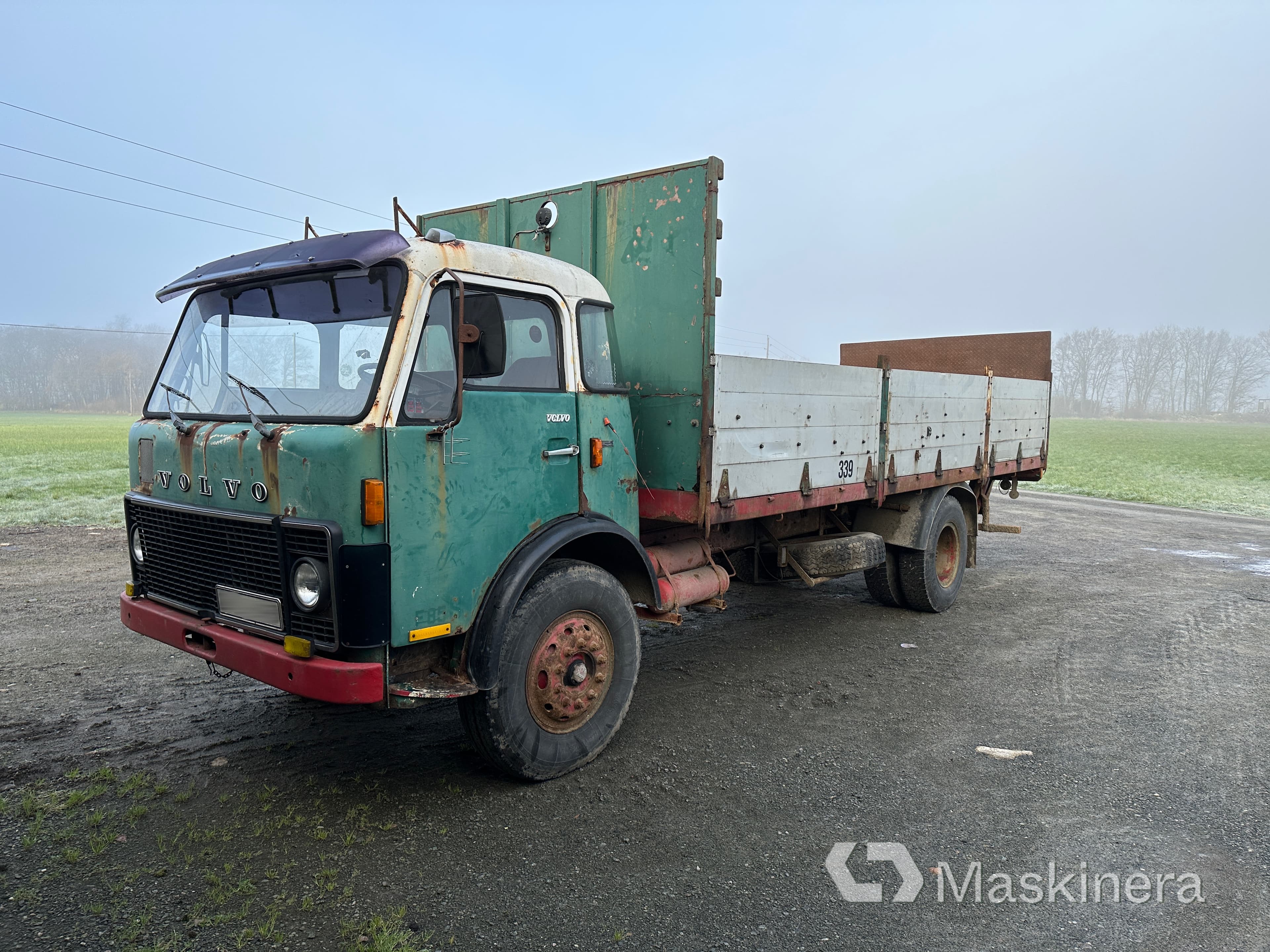 Veteranlastbil Volvo F85 1977