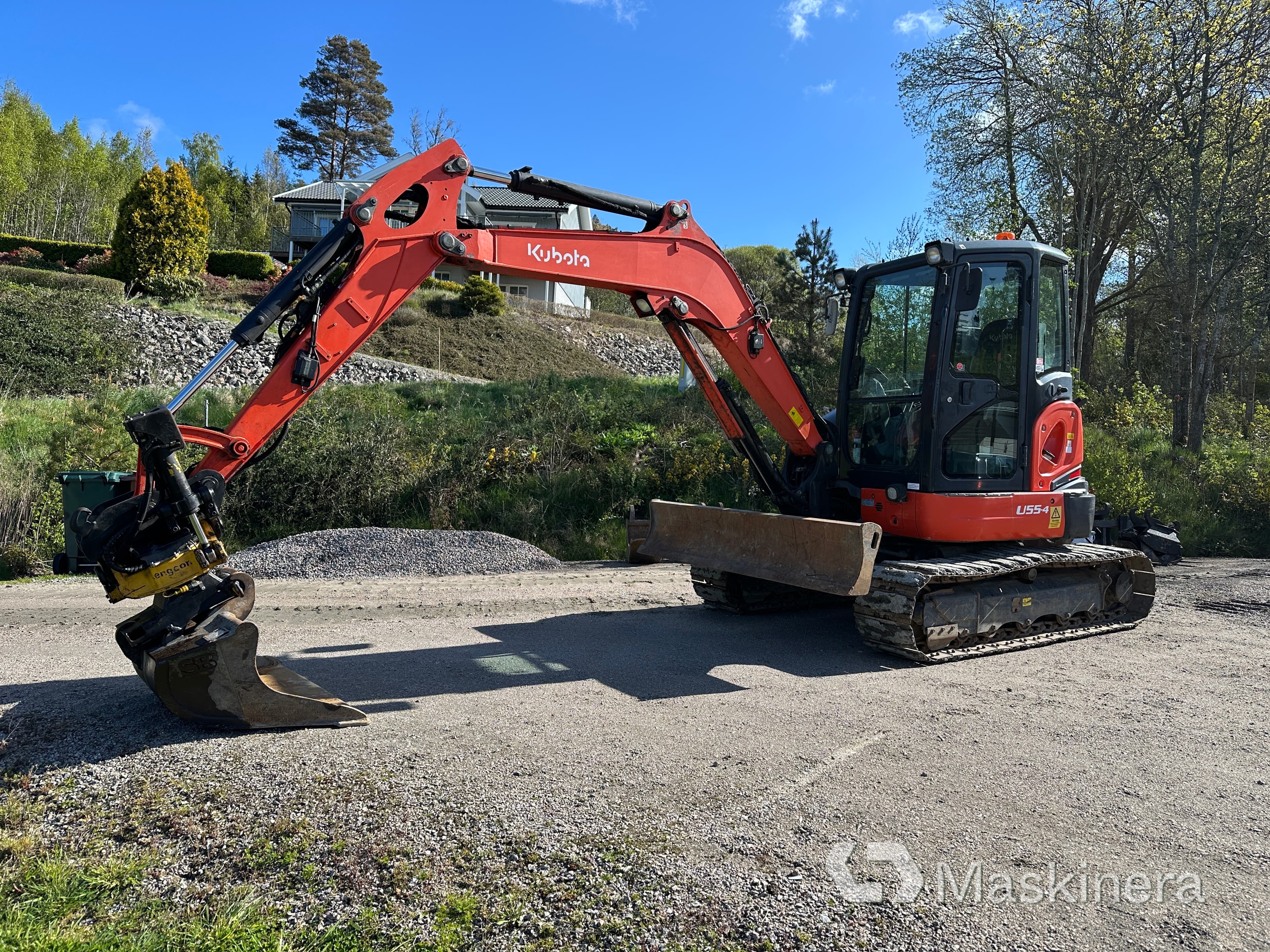 Grävmaskin Kubota U55-4