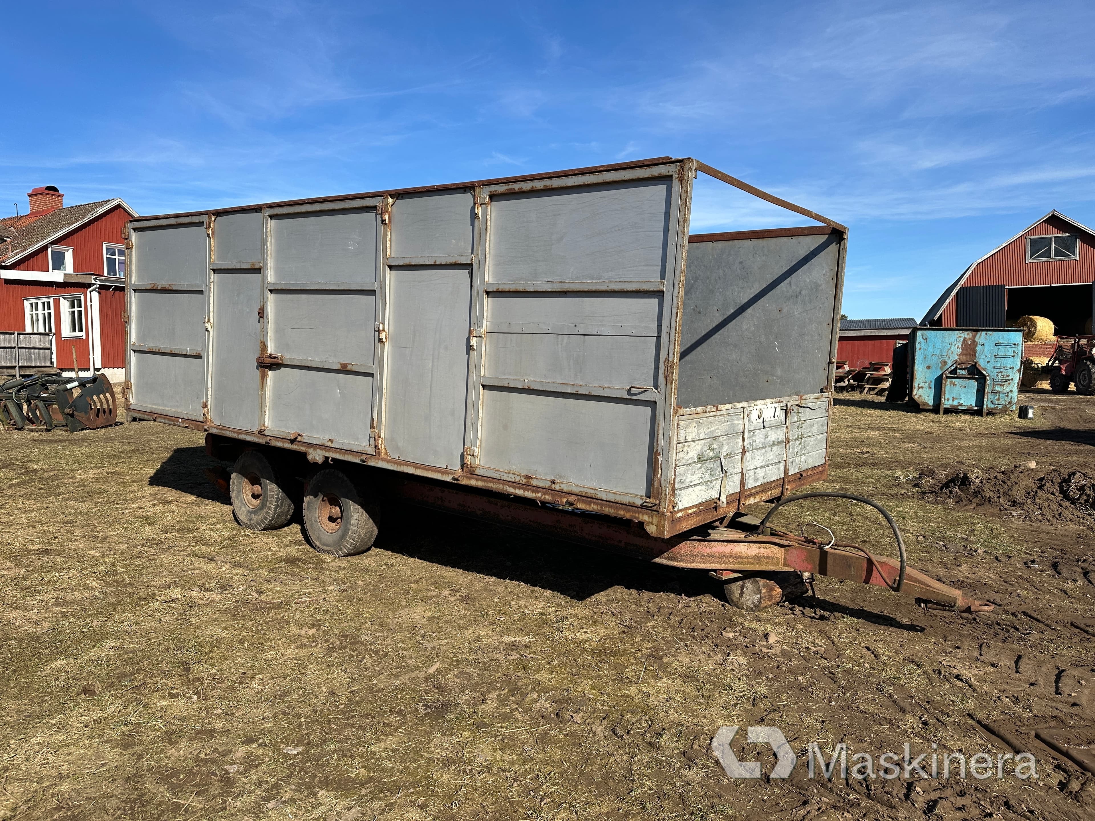 Traktorvagn Tippvagn
