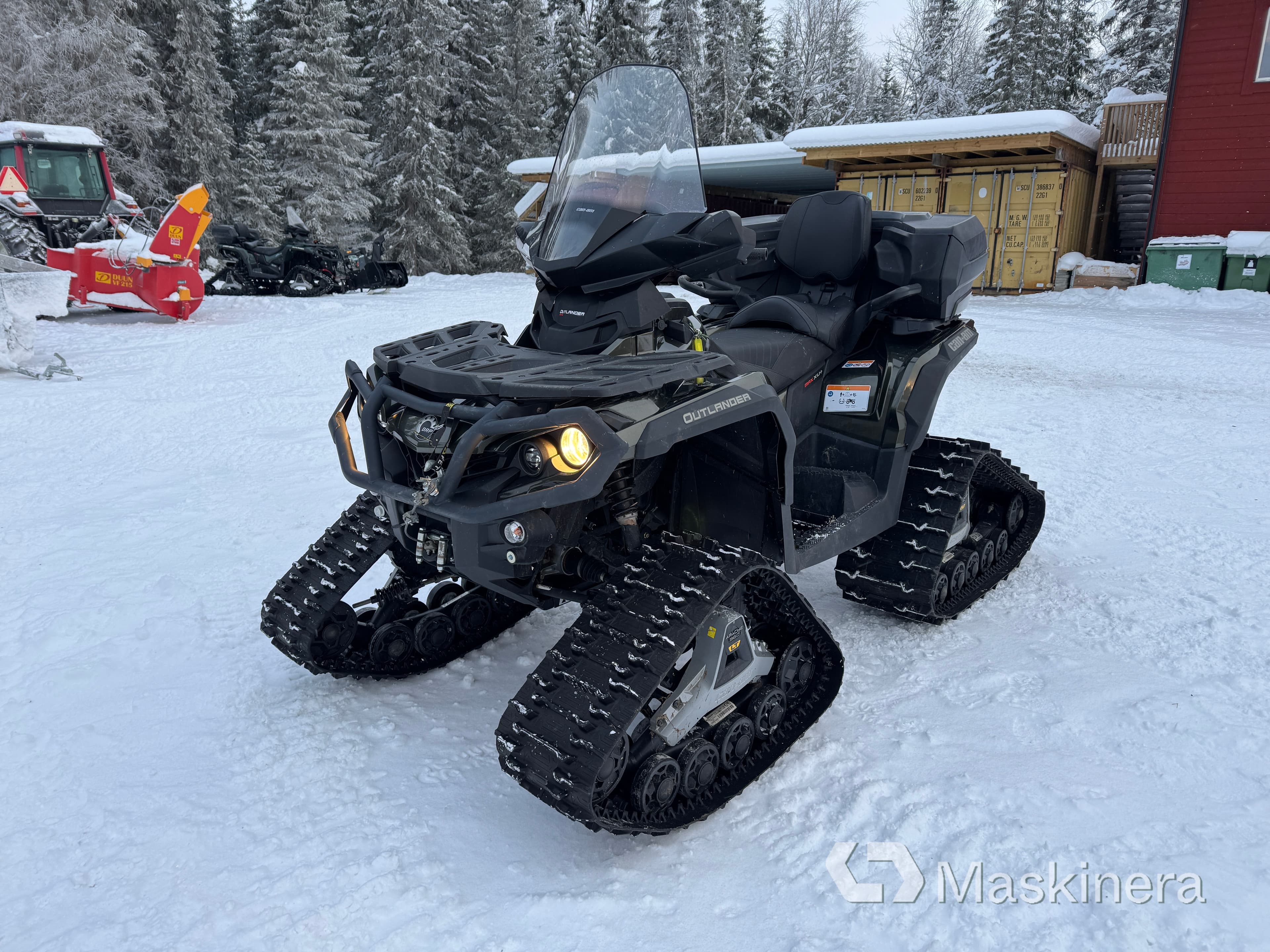 ATV Can-Am outlander 4x4 650 bandsats