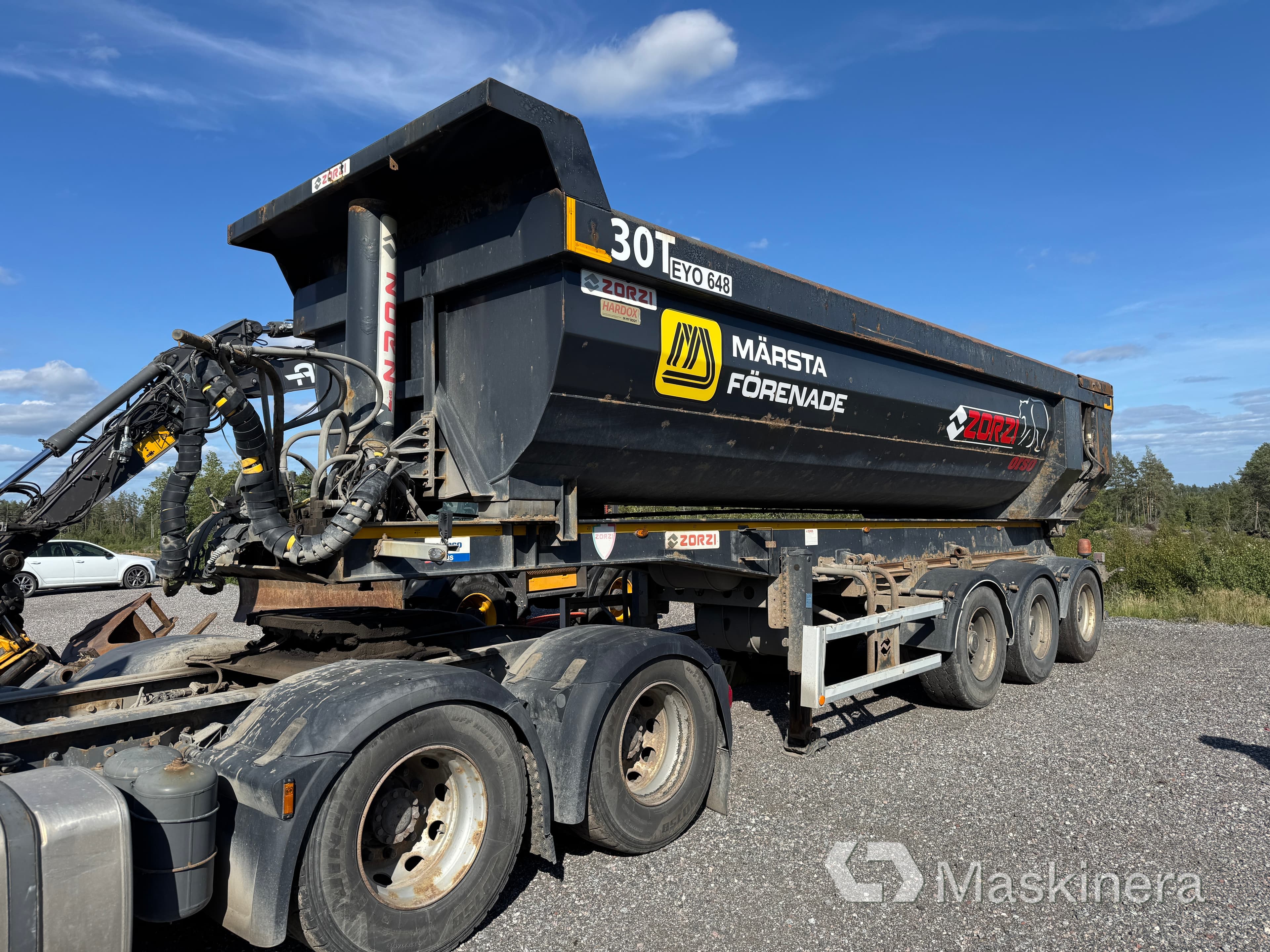 Schakttrailer Zorzi 36 S 075 PRS
