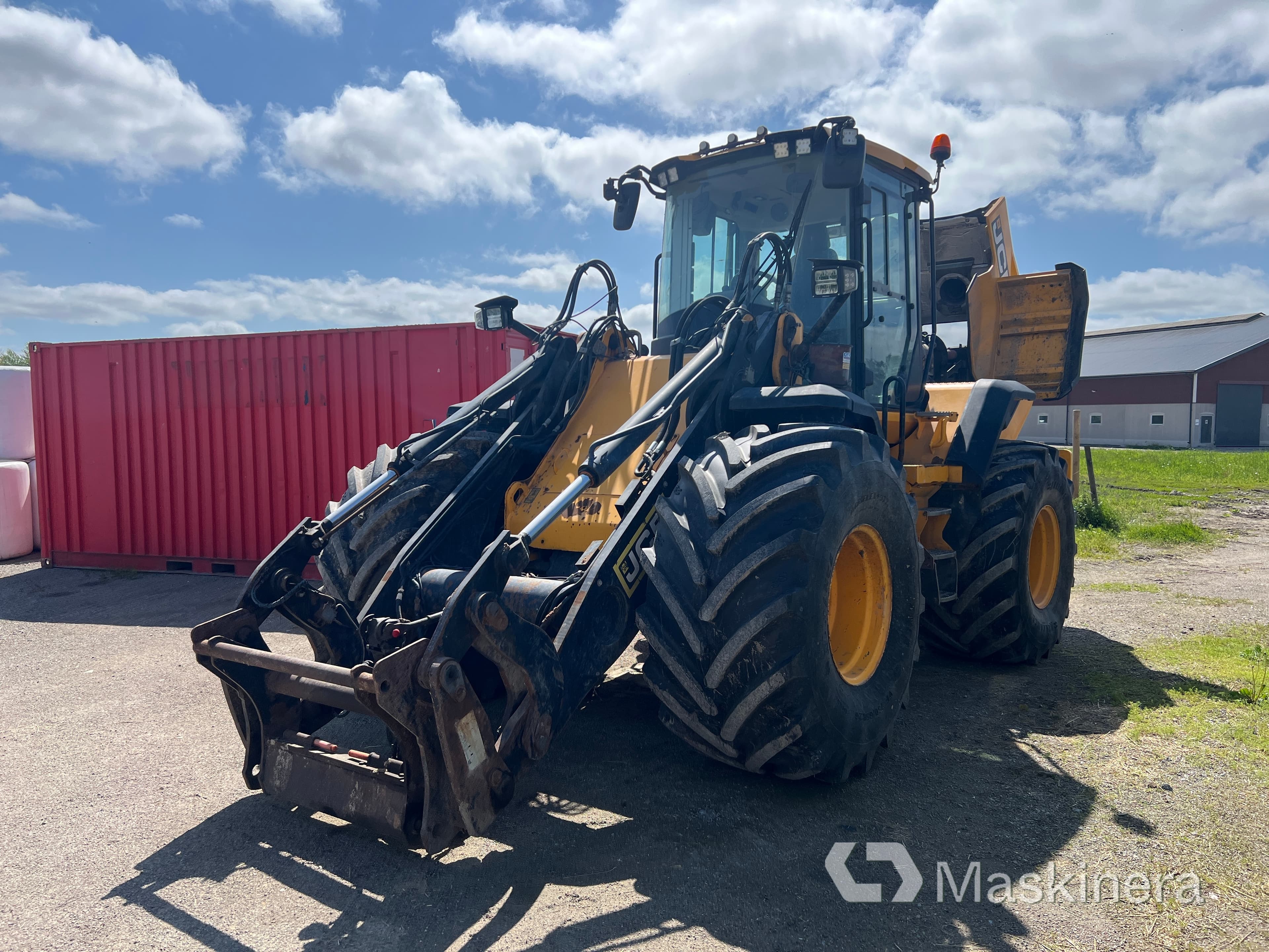 Hjullastare JCB 435S (Reparationsobjekt) 
