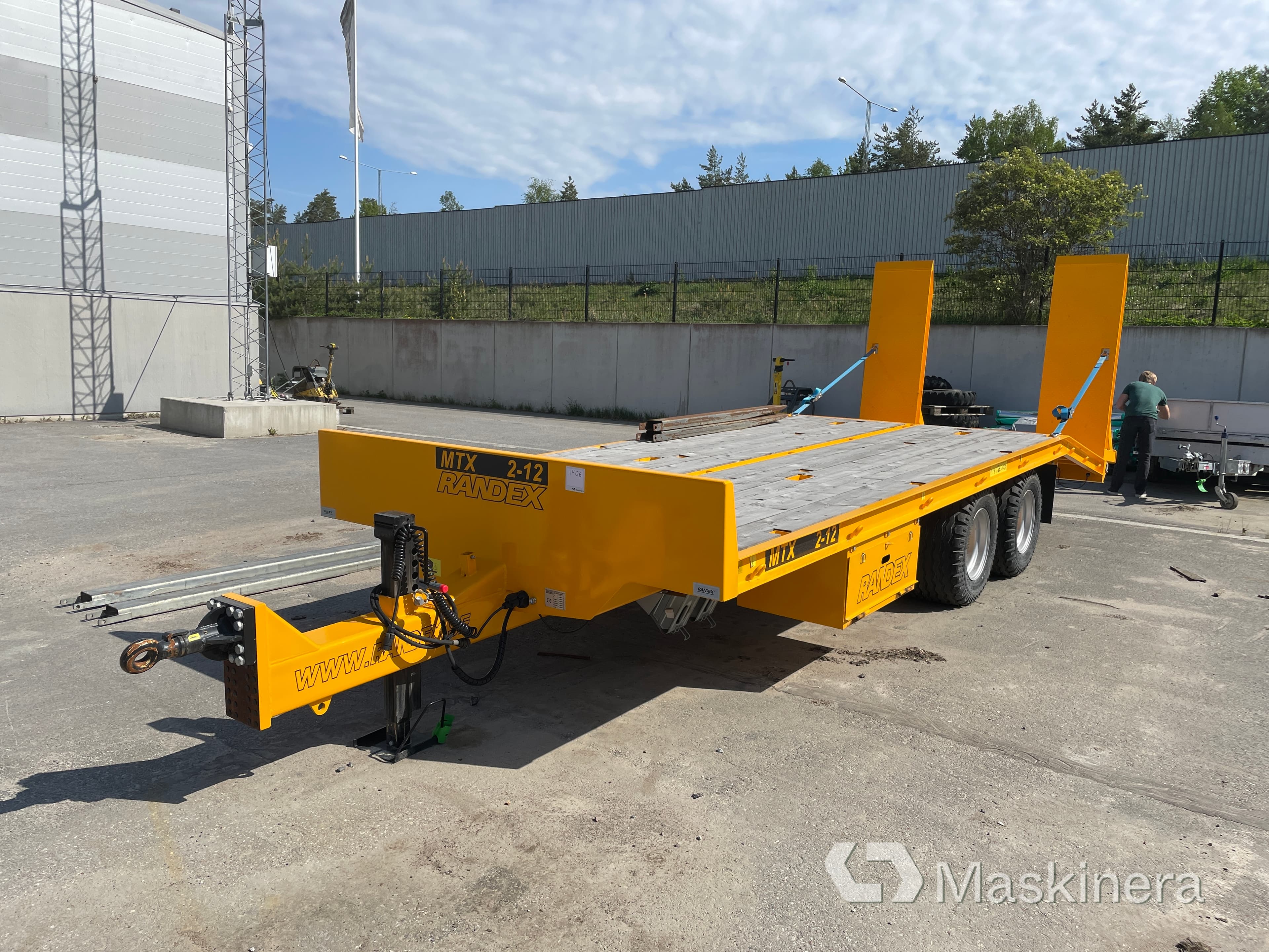 Maskintrailer Randex MTX 2-12
