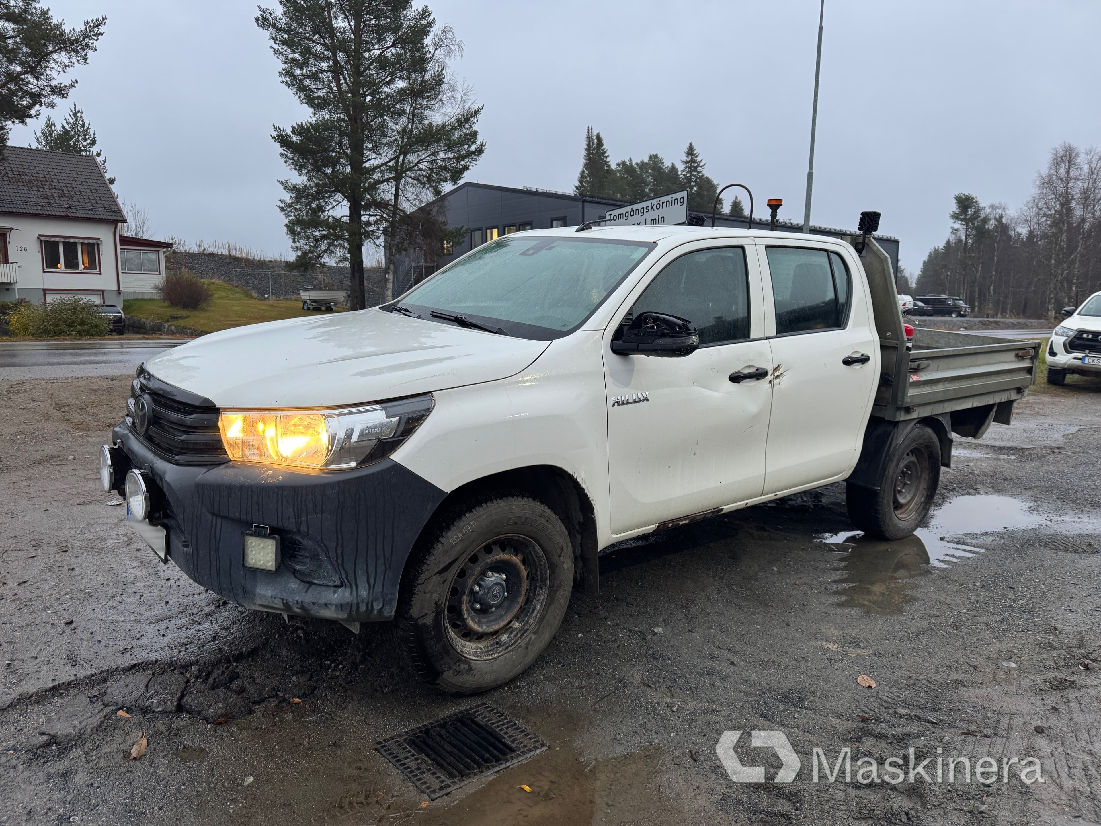 Pickup Toyota Hilux -18 Dubbelhytt