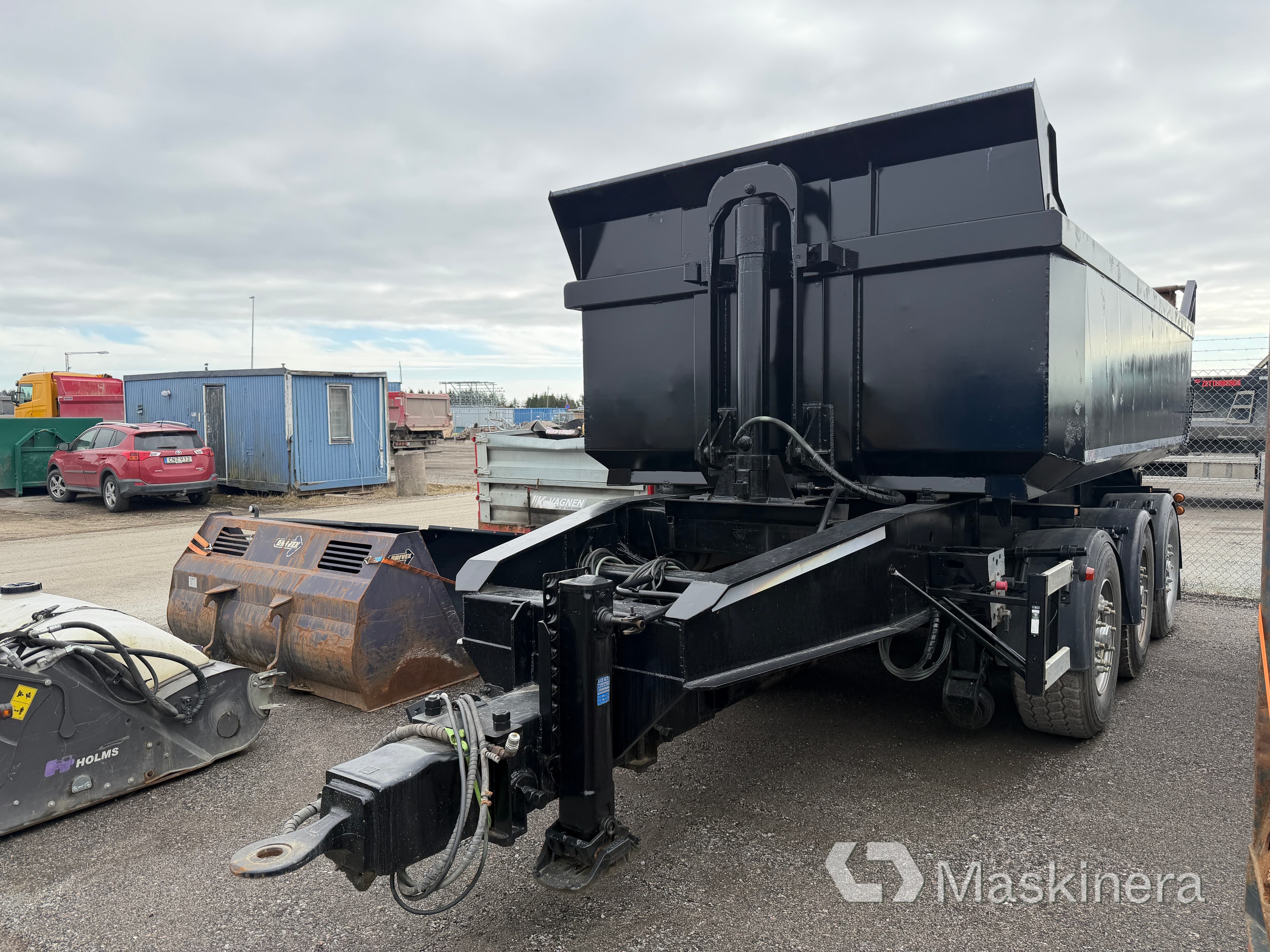 Tippkärra Jigg 3-axlat