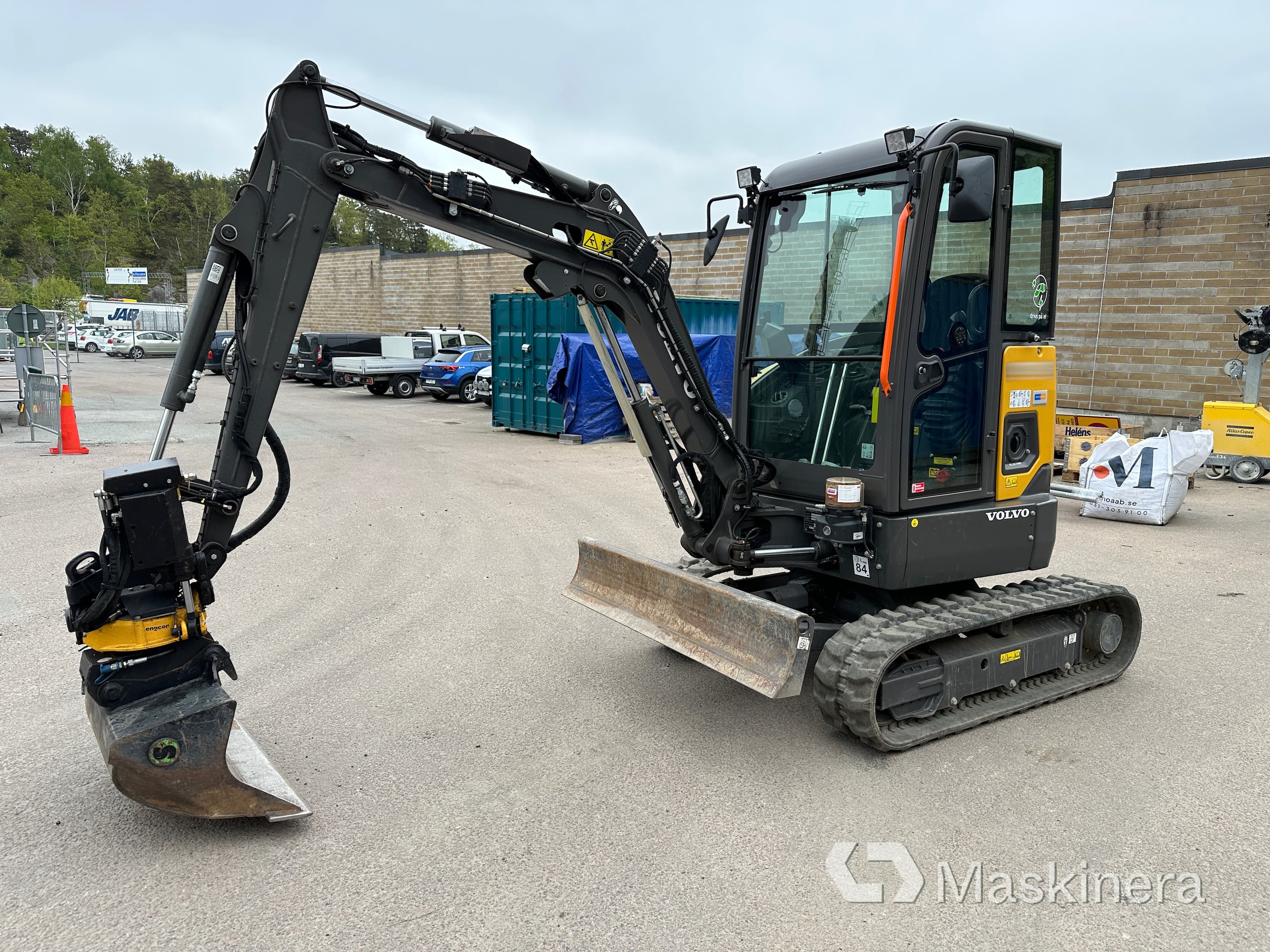 Grävmaskin Volvo ECR25 Electric
